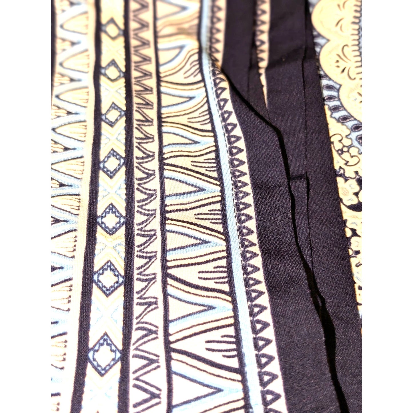 Sandra Darren Navy White Textured Mandala Shift Stretch Dress Womens' Sz 2X