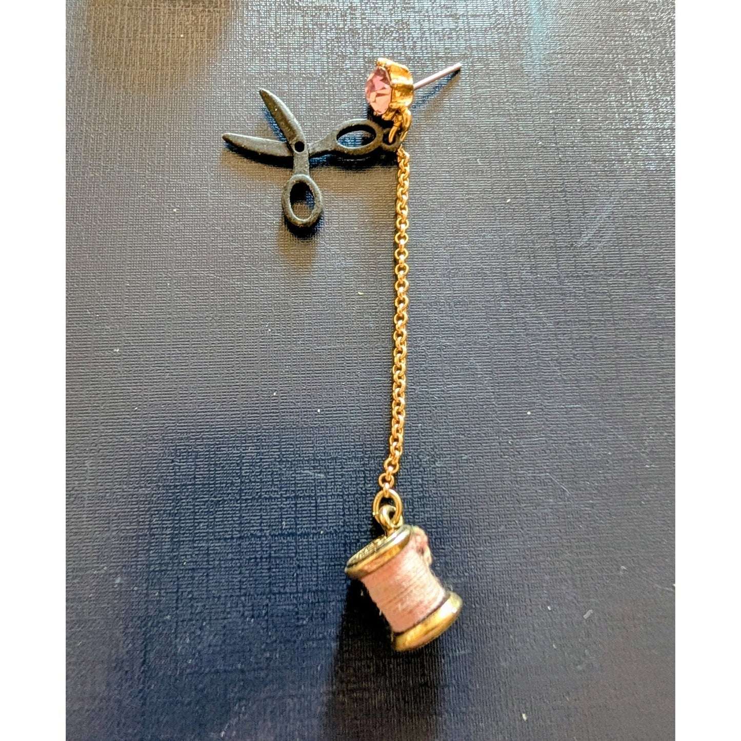 Lot of Six Single Betsey Johnson Earrings & Pieces