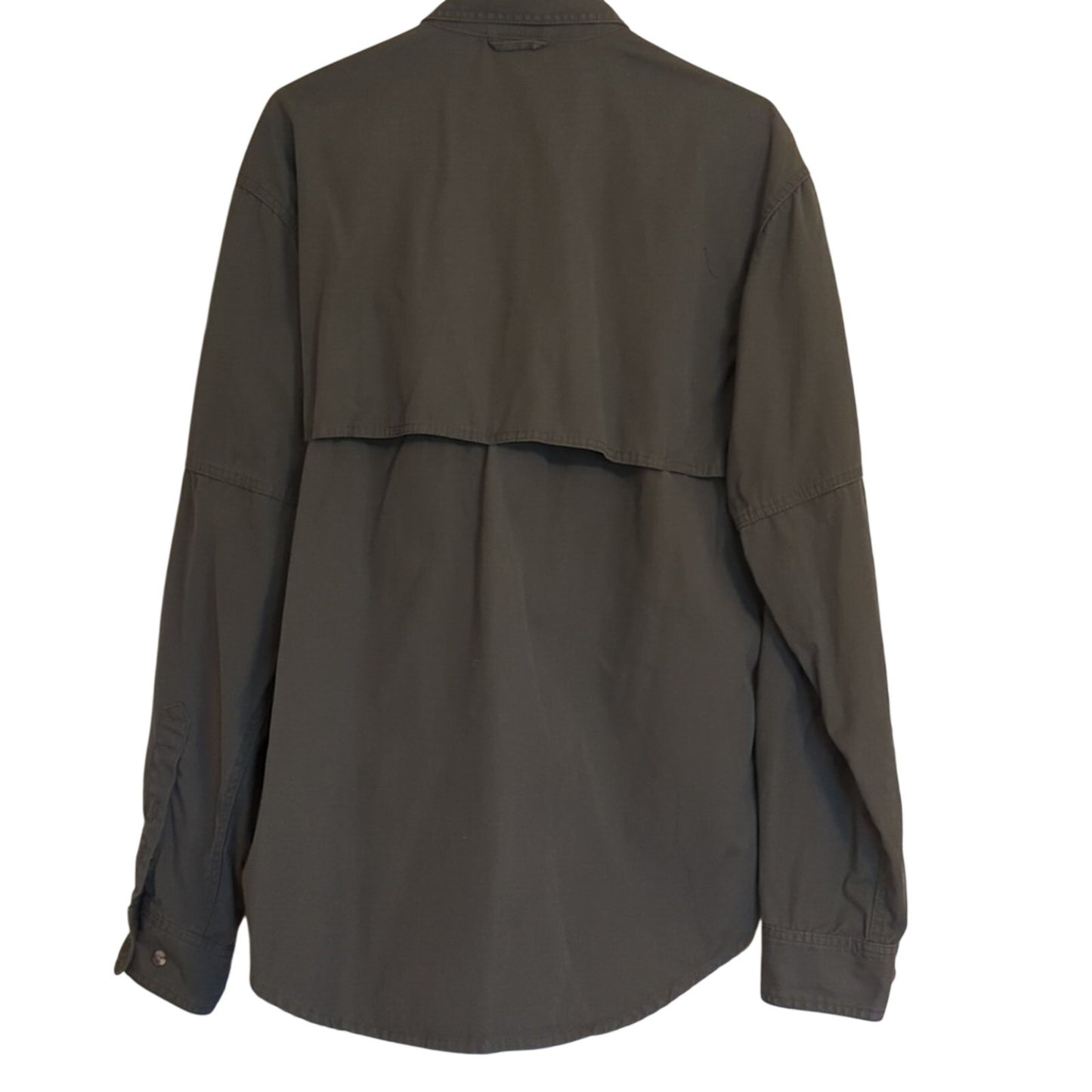 Guide Series Loden Green Utility Jacket/Button Down 100% Cotton Men's Size M