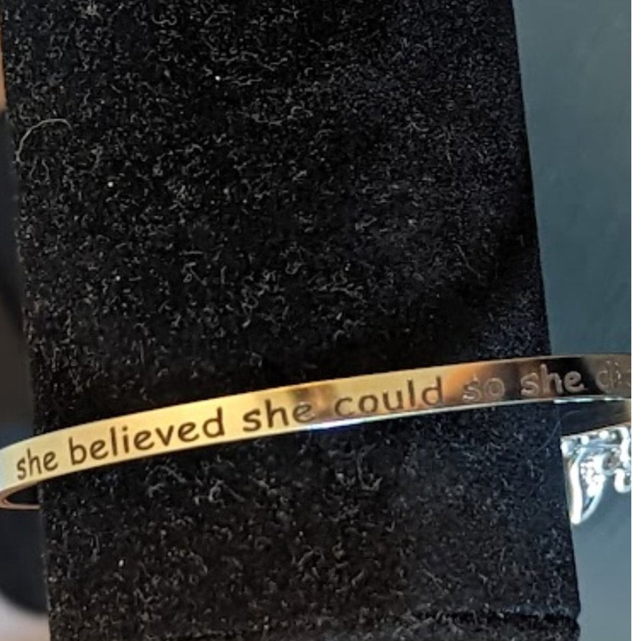 Nurse Bangle 'She Believed She Could, So She Did'