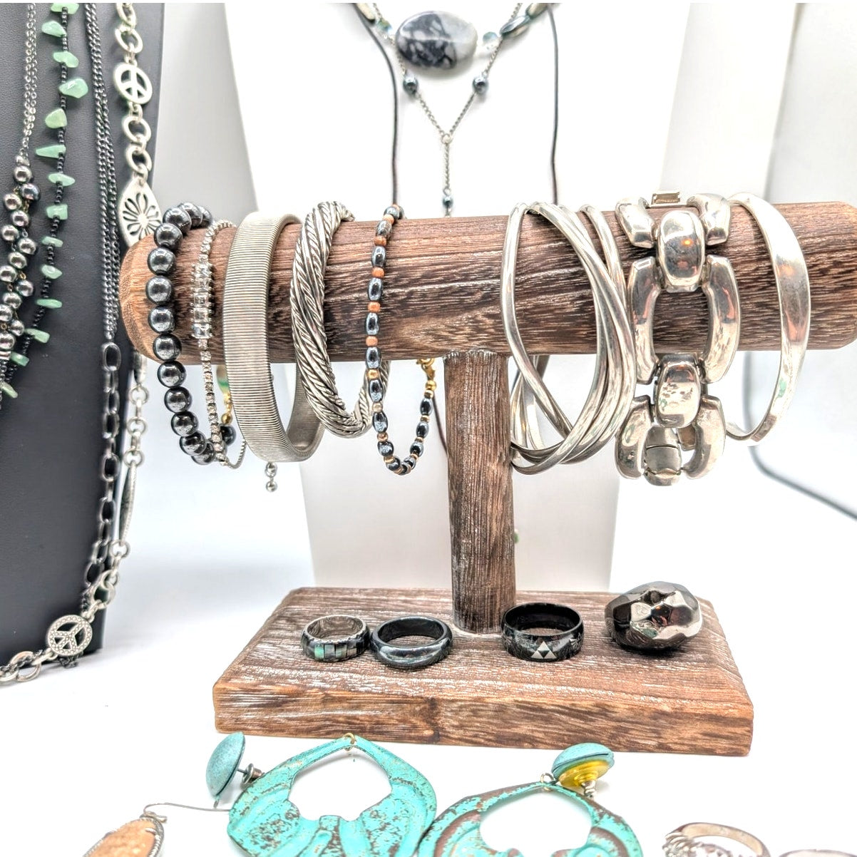 Reseller's Delight 38 Piece Boho Vintage to Modern Costume Jewelry Lot