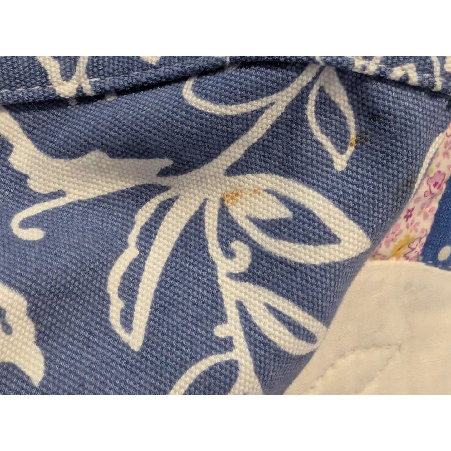 Coldwater Creek Dusty Blue Khaki Cream Floral Button Front Jacket Women's Sz 1X