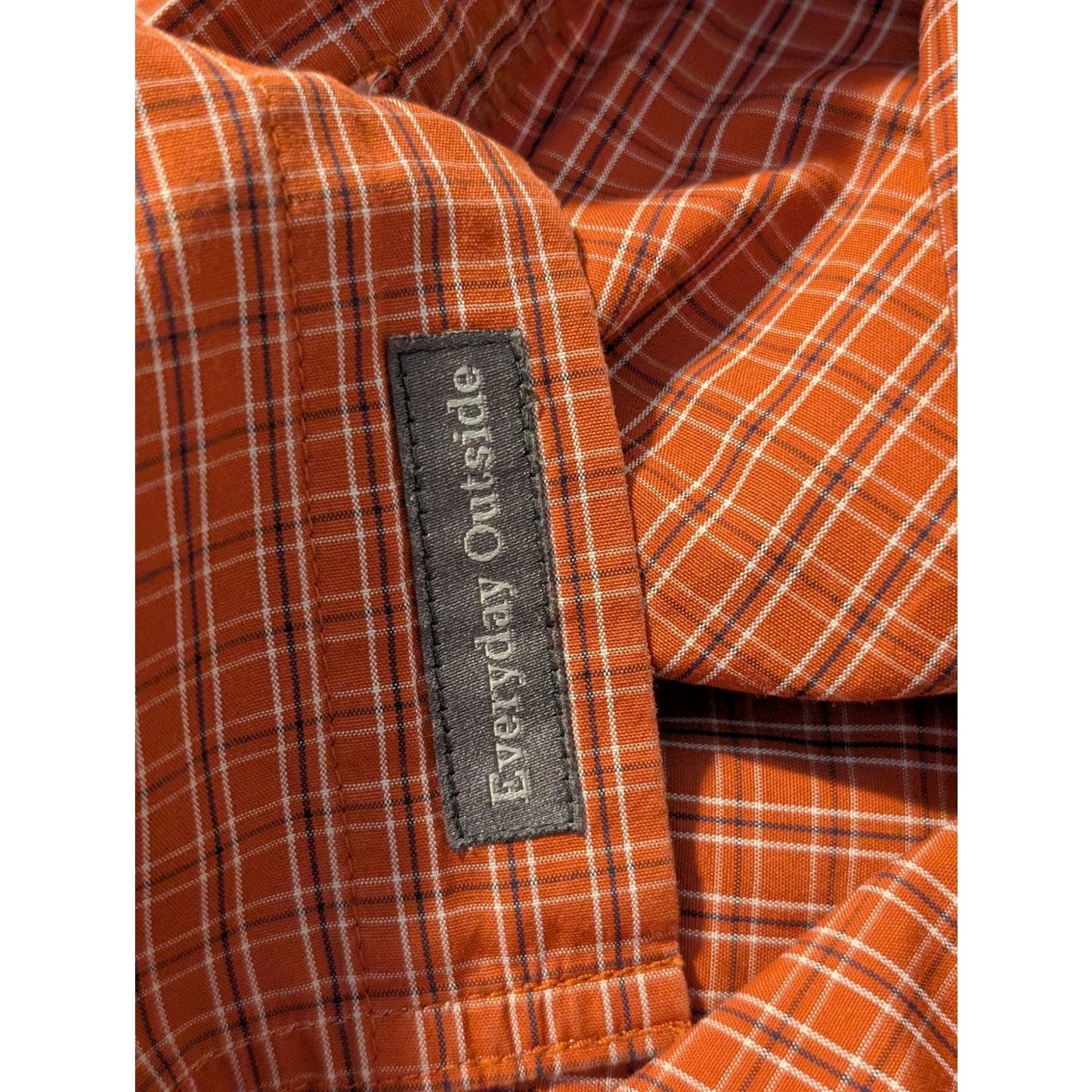 Toad & Co. Insect Shield Repellant Apparel Red Plaid Button Down Shirt Sz XL
