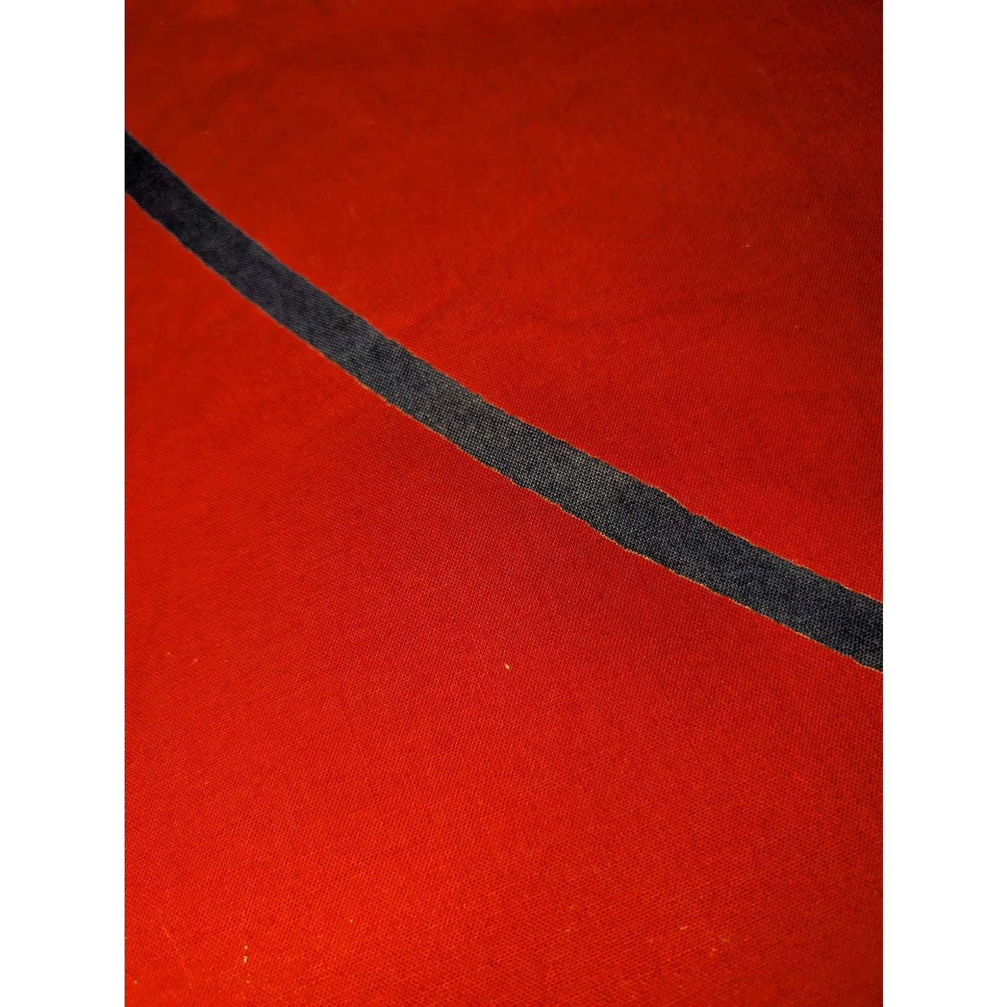 Williams Sonoma Red French Script Rooster 100% Cotton 70" Round Table Cloth