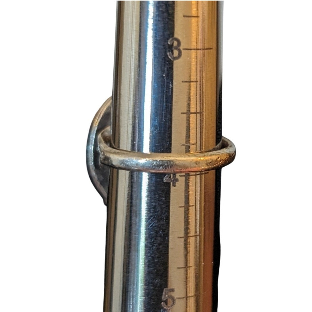 Vintage Turquoise Ring Navajo Sterling Silver Southwestern Ring Size 4