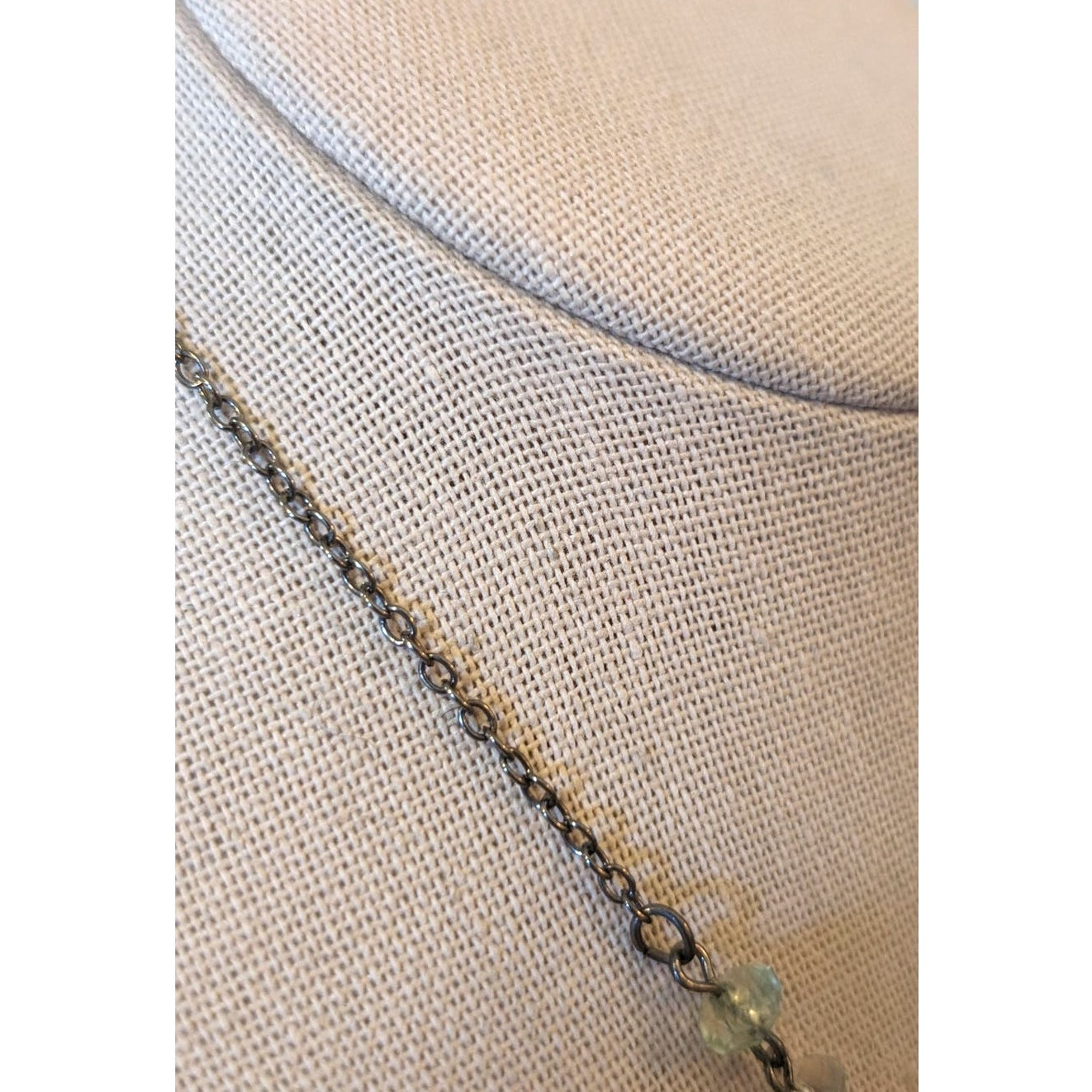 Vintage/Antique Looking Delicate Dangling Beaded Necklace