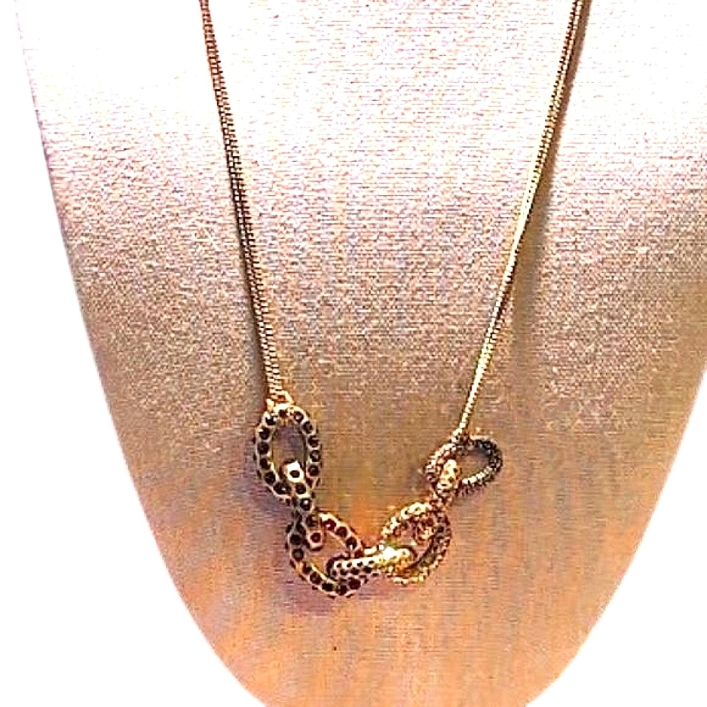 J Crew Crystal Chain Necklace