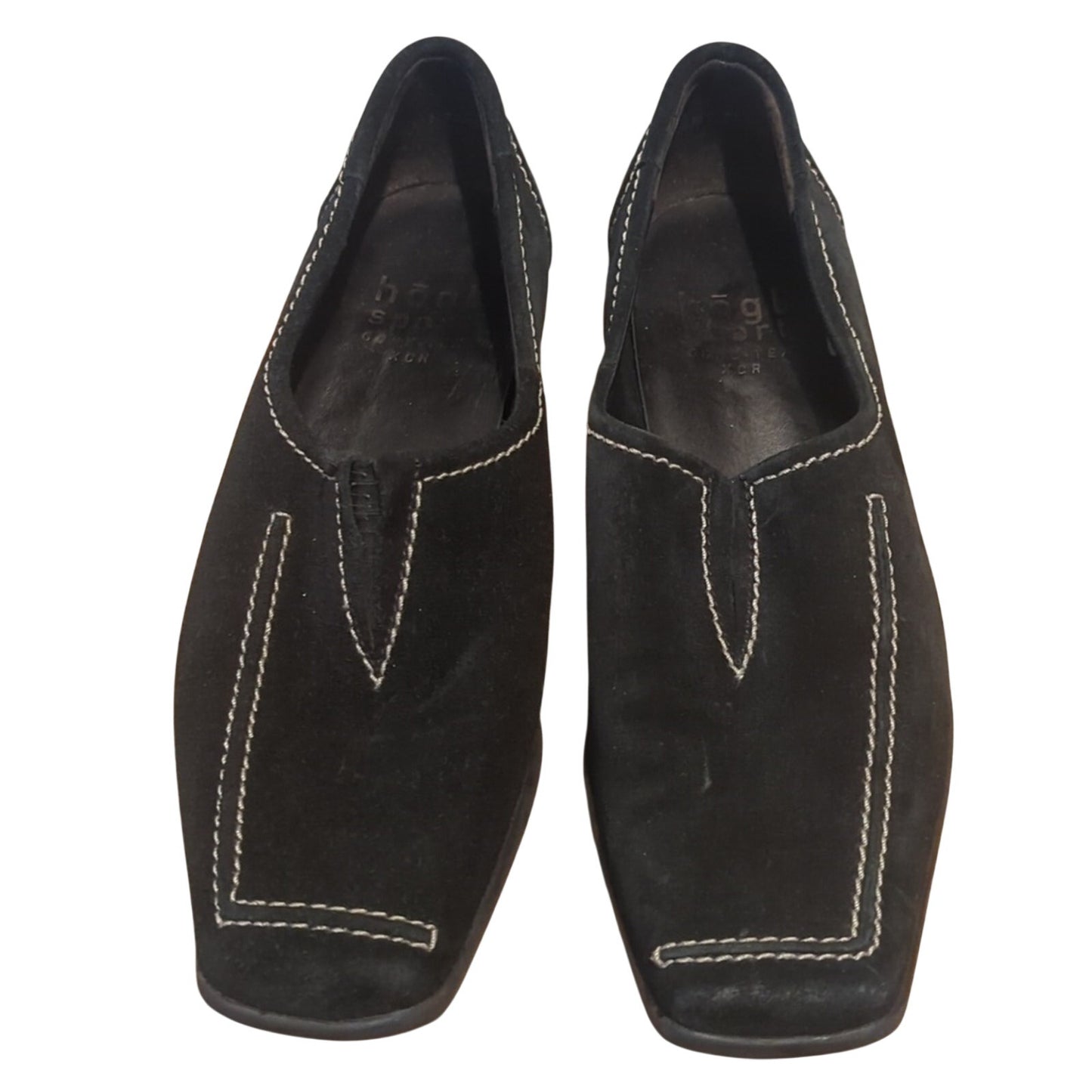 Hogl Sport Gore Tex XCR Black Suede Slip On Loafer Flats Women's Size 5