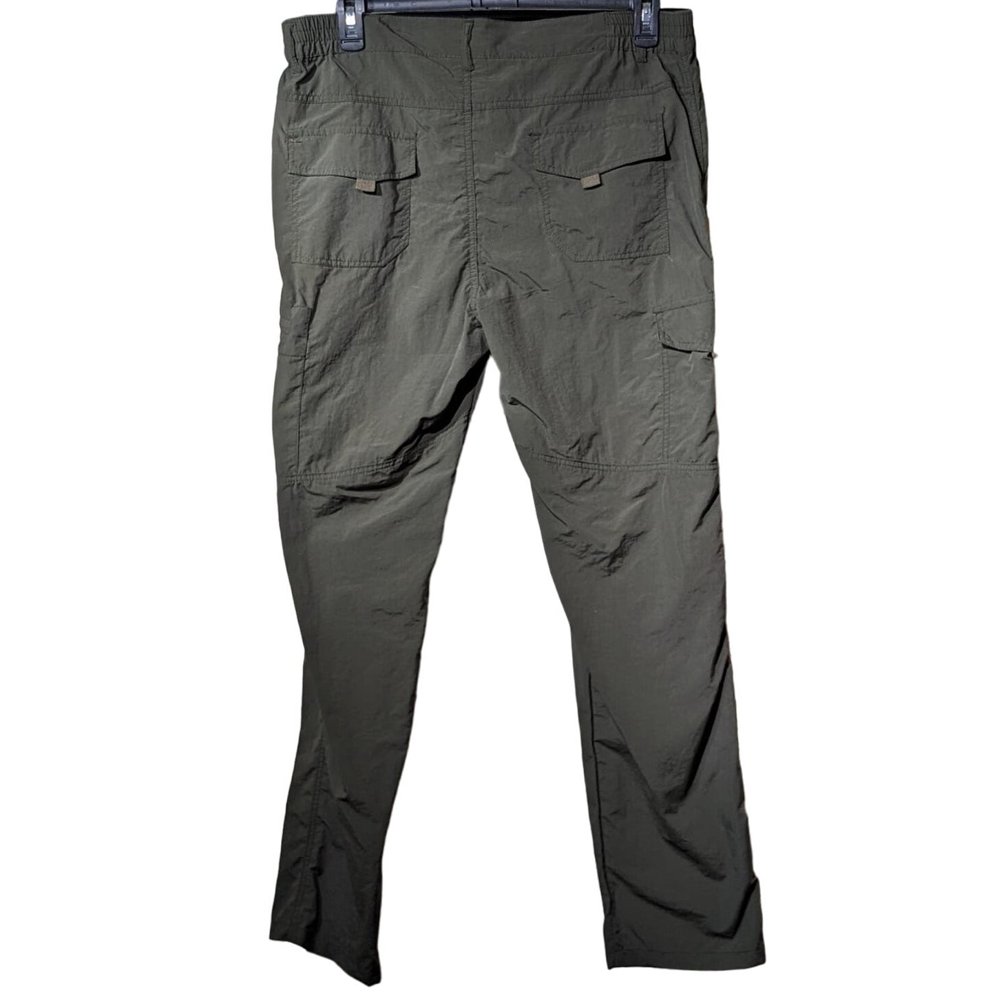Womens Legendary Since 1941 Olive Nylon Cargo Pants Sz 3XL (More like L-XL)