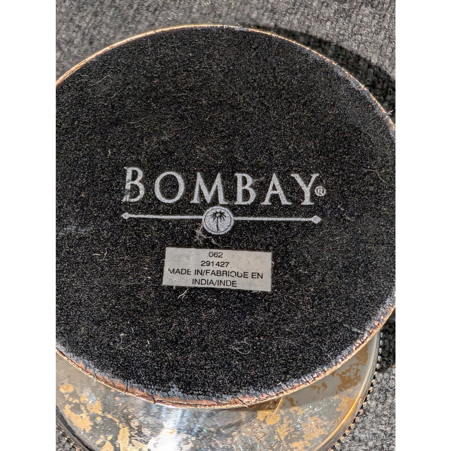 Vintage Bombay Silverplate Cake Stand (Without Glass Dome)