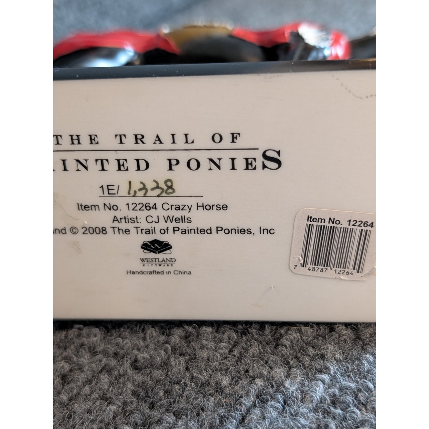 The Trail of Painted Ponies Crazy Horse Retired Figurine 2008 First Edition