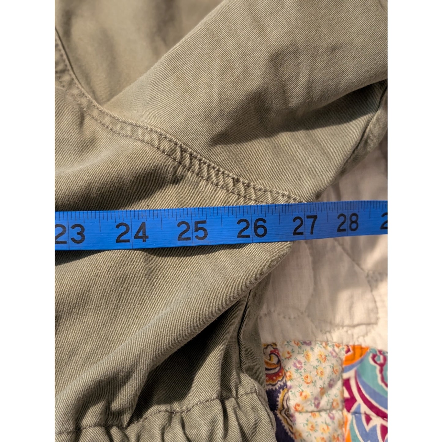 a.n.a. A New Approach 100% Cotton Green Utility Jacket Womens Size 2X