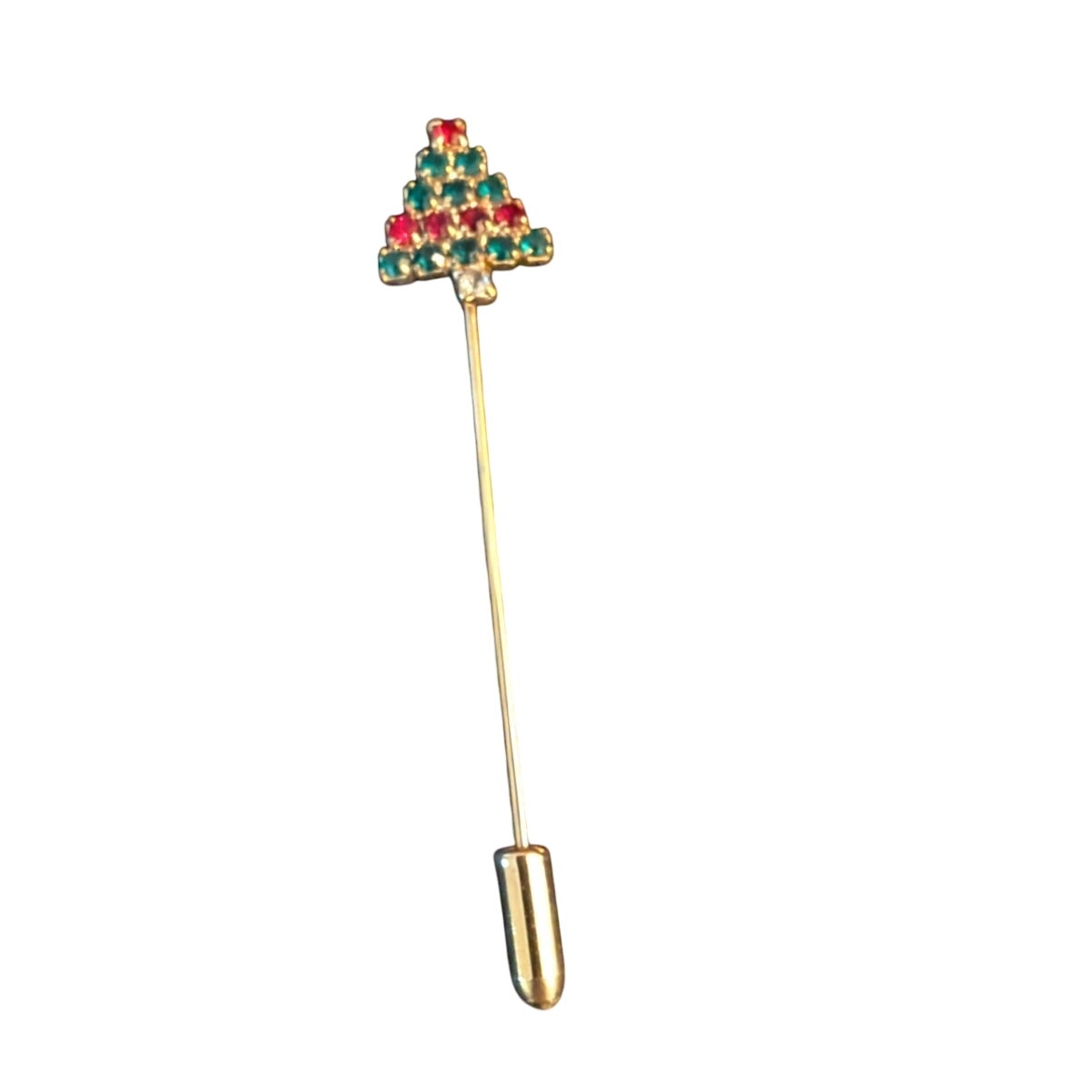 Lot of Three Vintage Christmas Theme Stick Pins