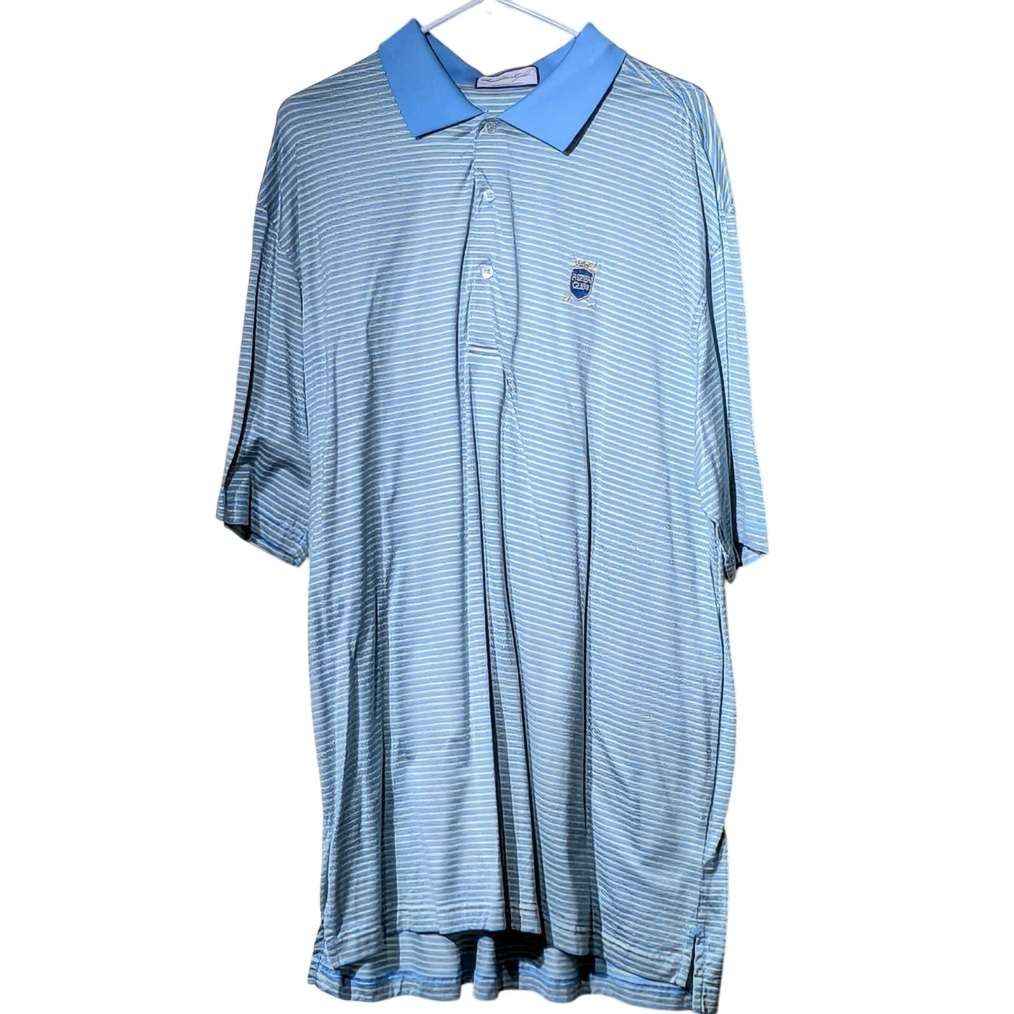 Signature Gold Members Collection Supima Cotton Aspen Glen Mens Golf Shirt XL