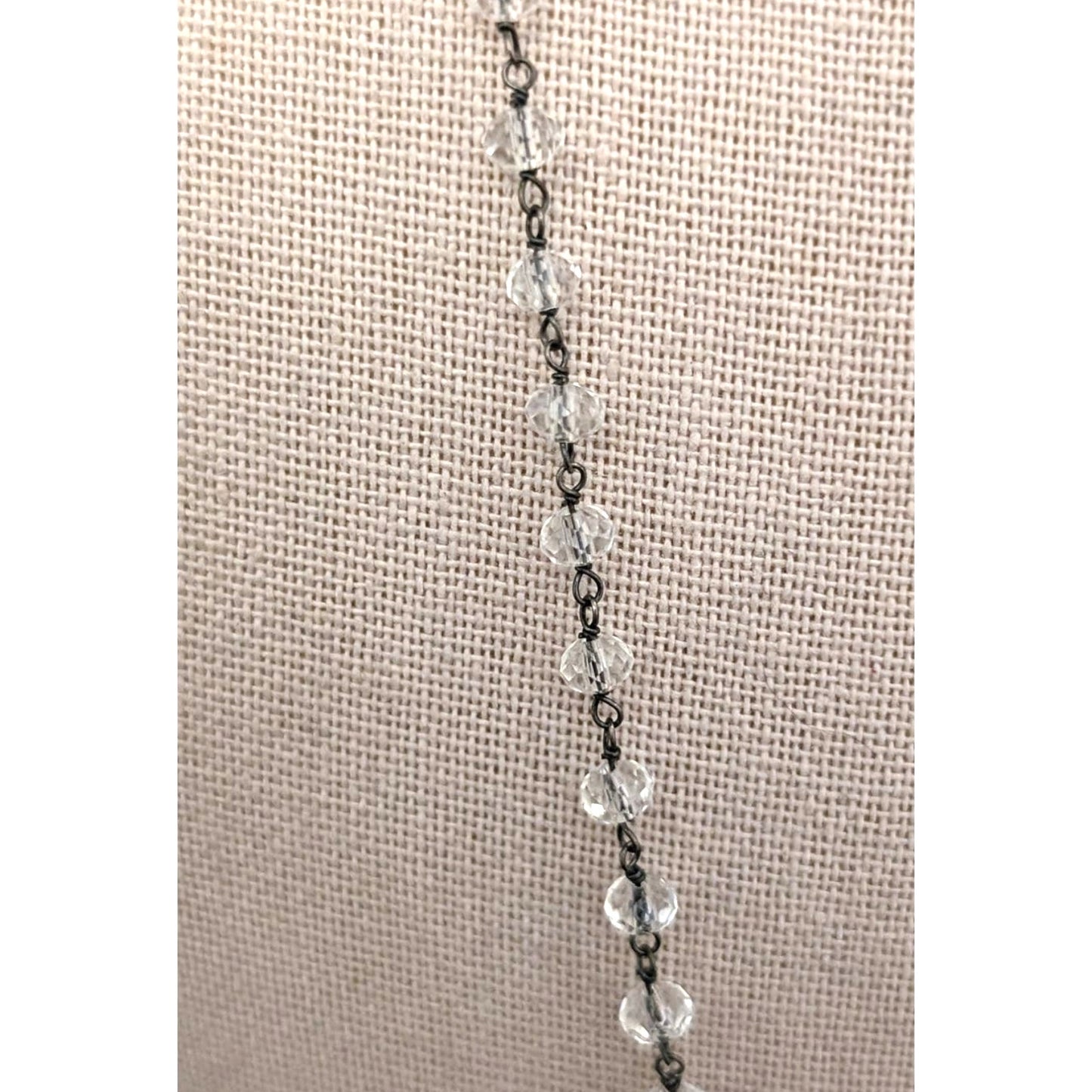 Tri-Metal Federal Gap 45 Ammo Butterfly Birdhouse Pendant on 925 & Crystal Chain