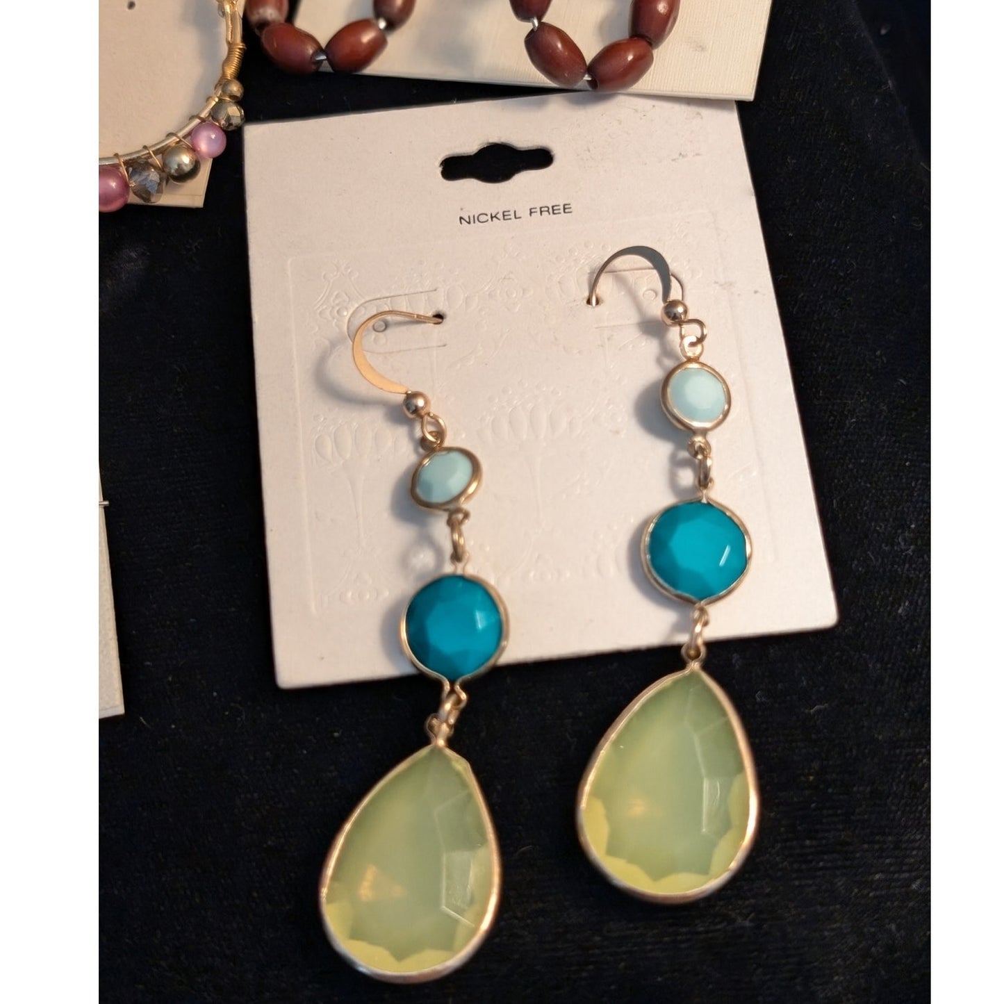 9 Pair Earring Lot Boho/Western/Dangles