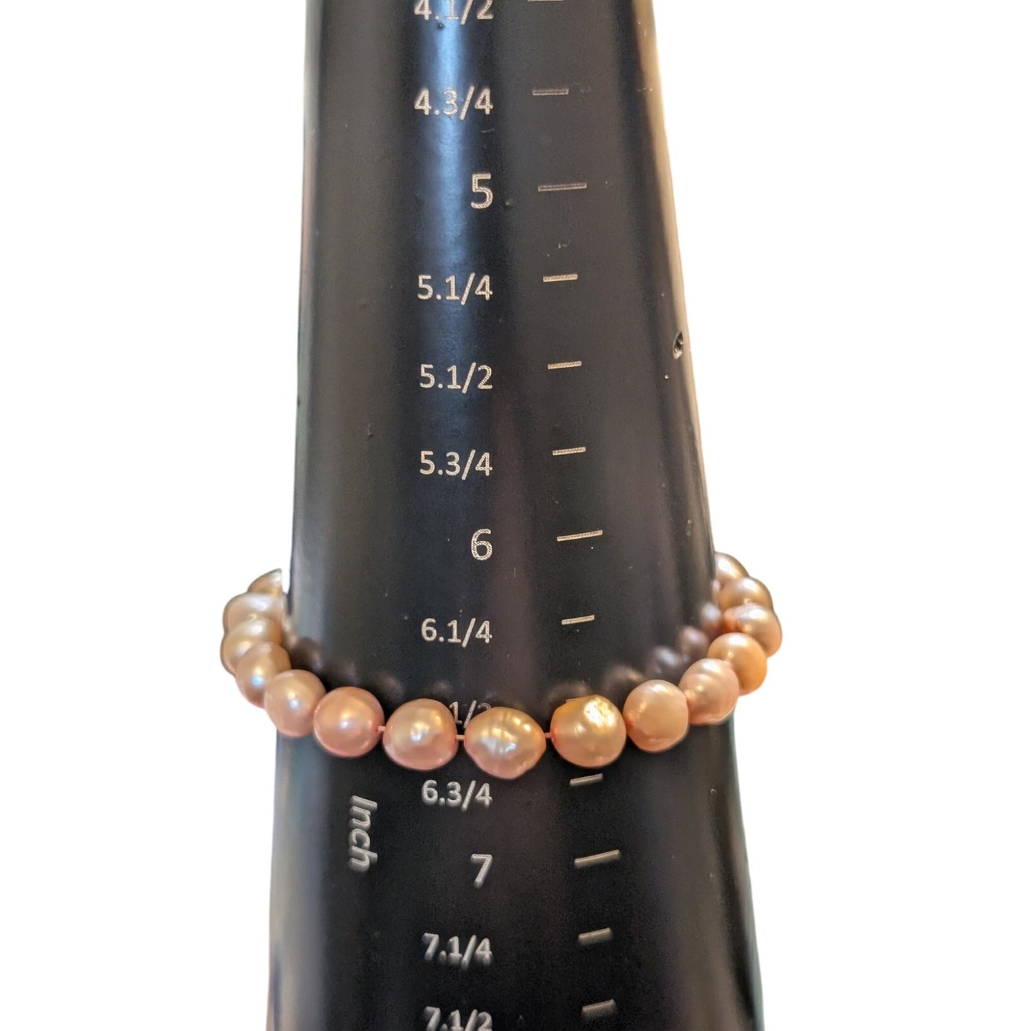 Reseller's Dream Lot of Four Pink Faux Pearl Gold Tone Themed Bracelets