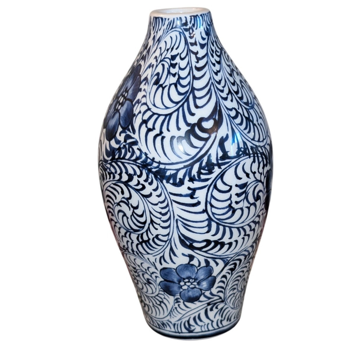 Ashland Blue White Decorative Vase