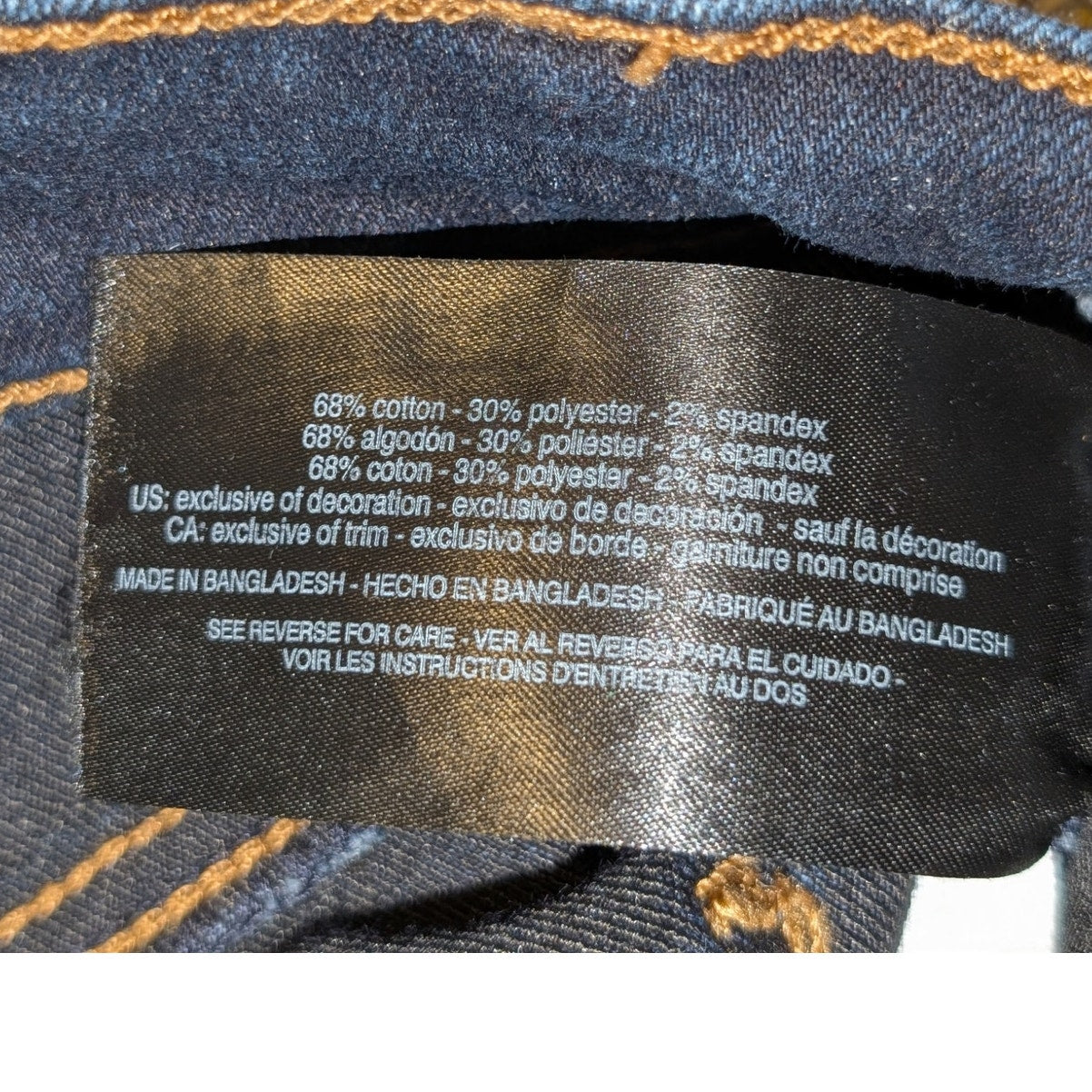 Gloria Vanderbilt Amanda Dark Wash Jeans Women's Sz 18S