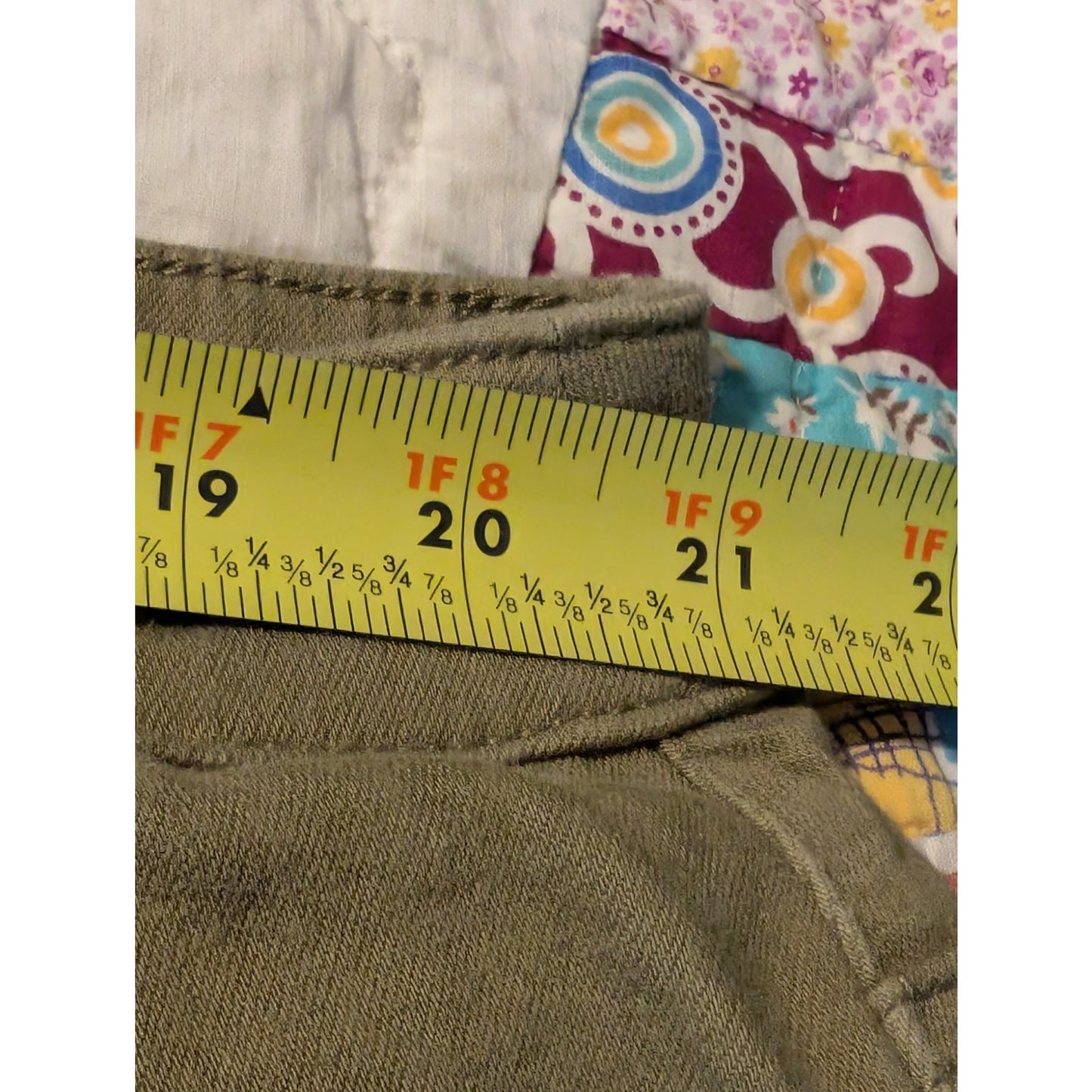 Chico's The Platinum Boyfriend Khaki/Taupe Jean Chico's Sz 4 (US XXL/20)