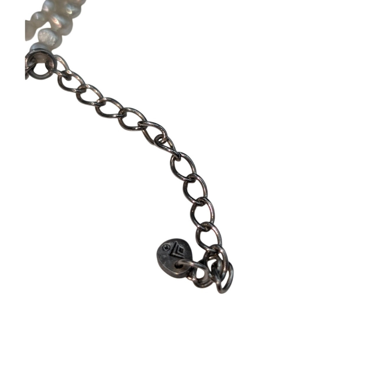 Silpada Clear Skies 925 Sterling Silver Pearl 16"-18" Necklace