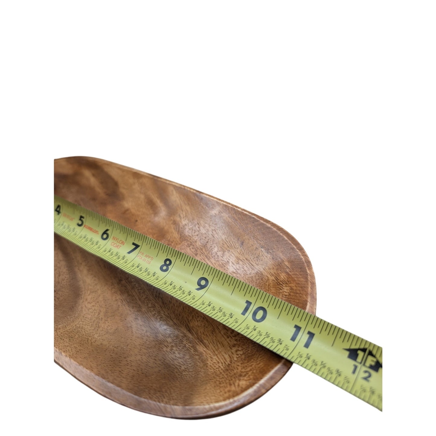 Beekman Home Small Decorative Acacia Wood Tray Made in Philippines