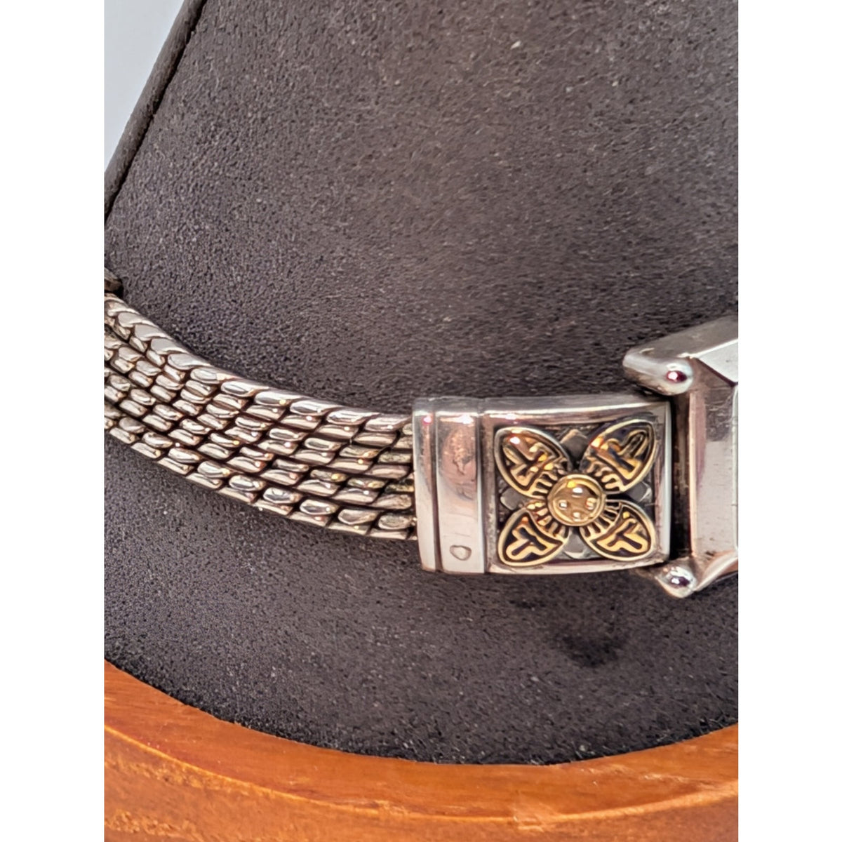 Brighton Monroe Quartz Multi-Strand Rope Chain Toggle Clasp Bracelet Watch