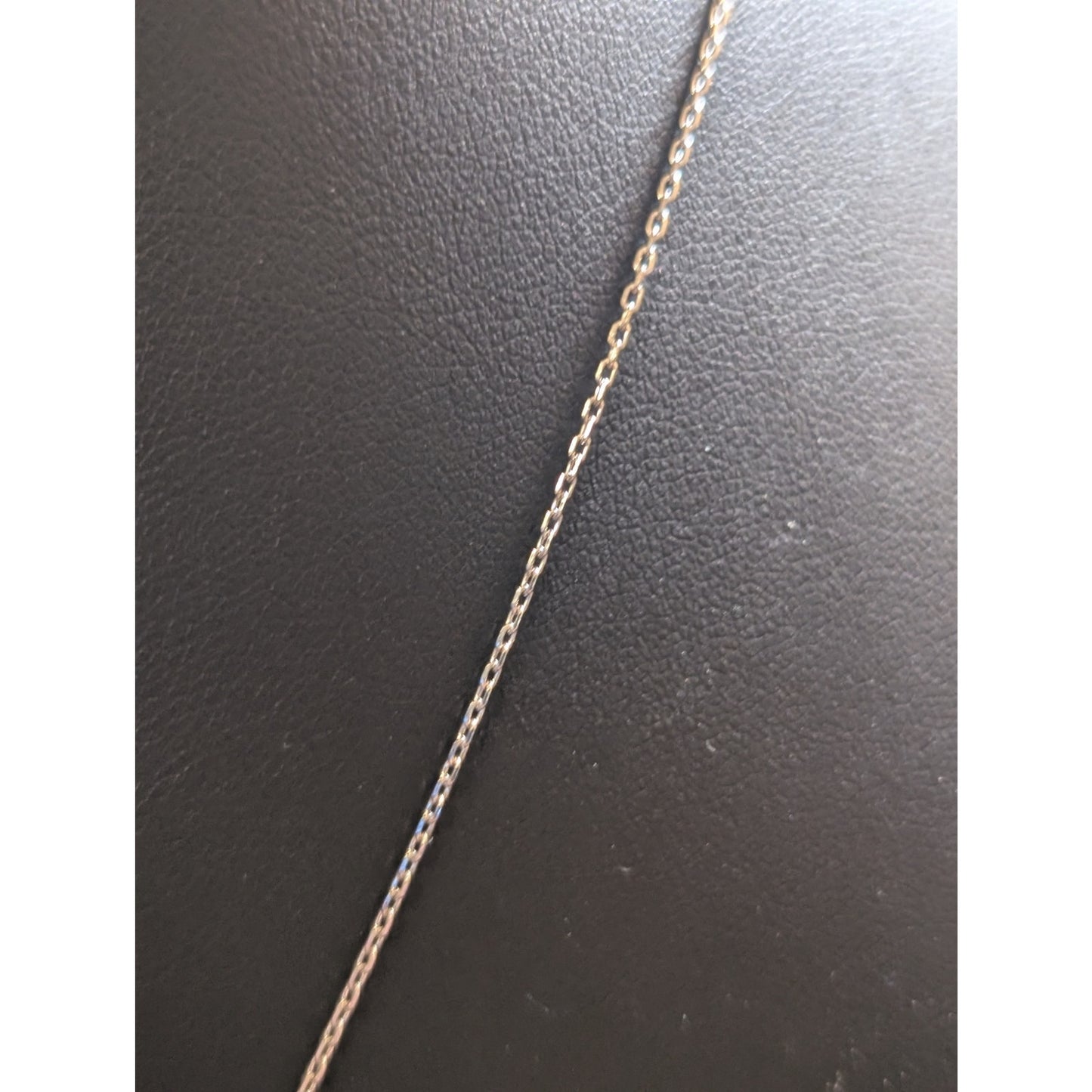 Dainty Twin Cats 925 Sterling Silver Crystal Pendant Chain 16"-18" Necklace