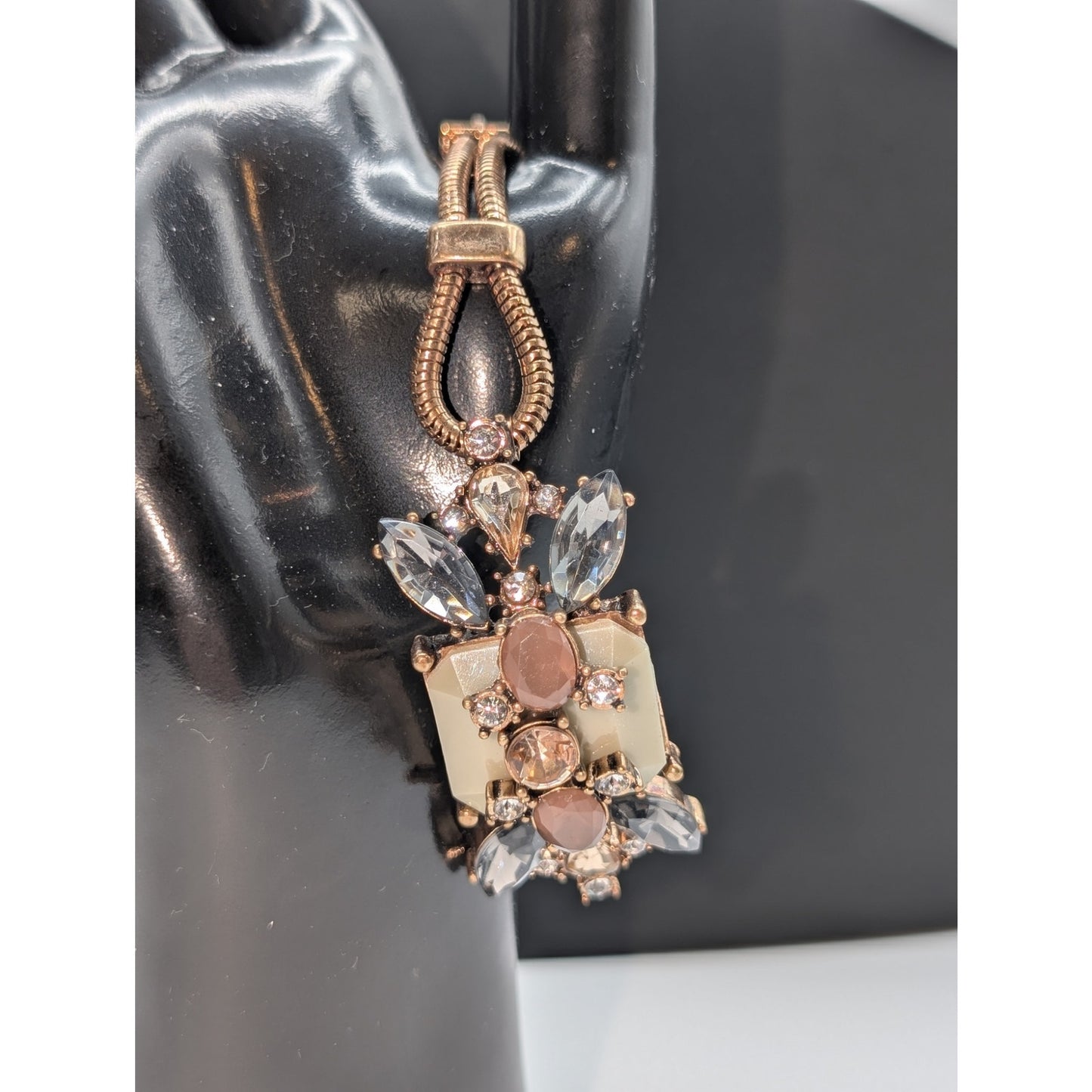 Erica Nikol Rhinestone Studded 7.25"-8" Bracelet