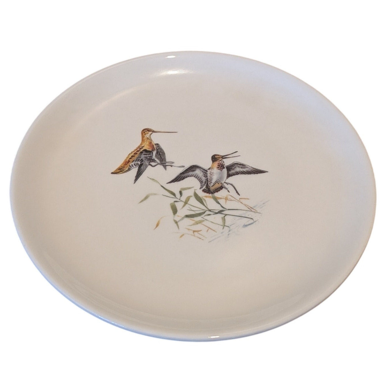 Vintage Sheffield Pottery Sheffield Massachusetts Bird Plate