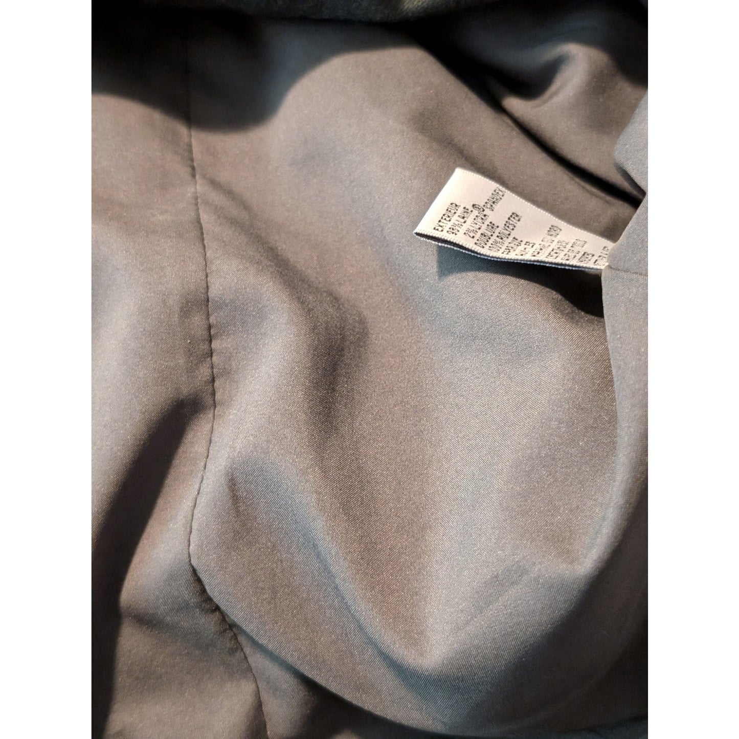 Vintage Talbot's Army Green Button Front Lined Wool Stretch Blazer Womens Sz 16