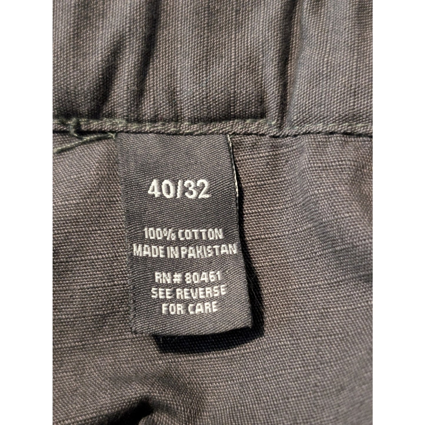 Guide Gear Tactical Gray Straight Leg Cotton Pant Mens Size 40/32