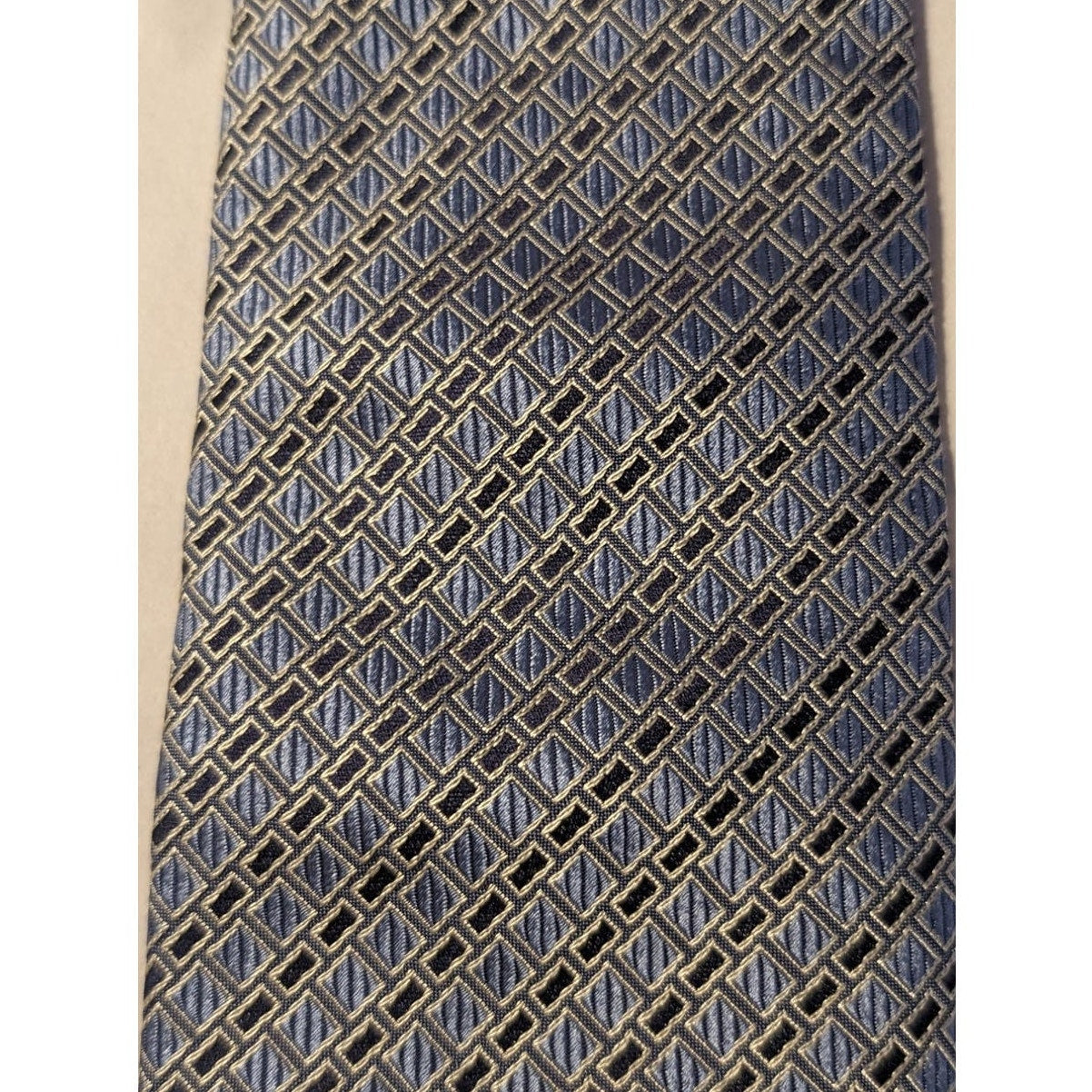 Patek Philippe Pour Ermenegildo Zegna Blue Pattern Silk Tie Limited Edition 2005
