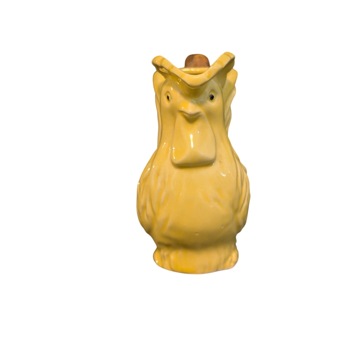 Vintage Made in Japan Yellow Rooster Creamer With Chip Photo Three
