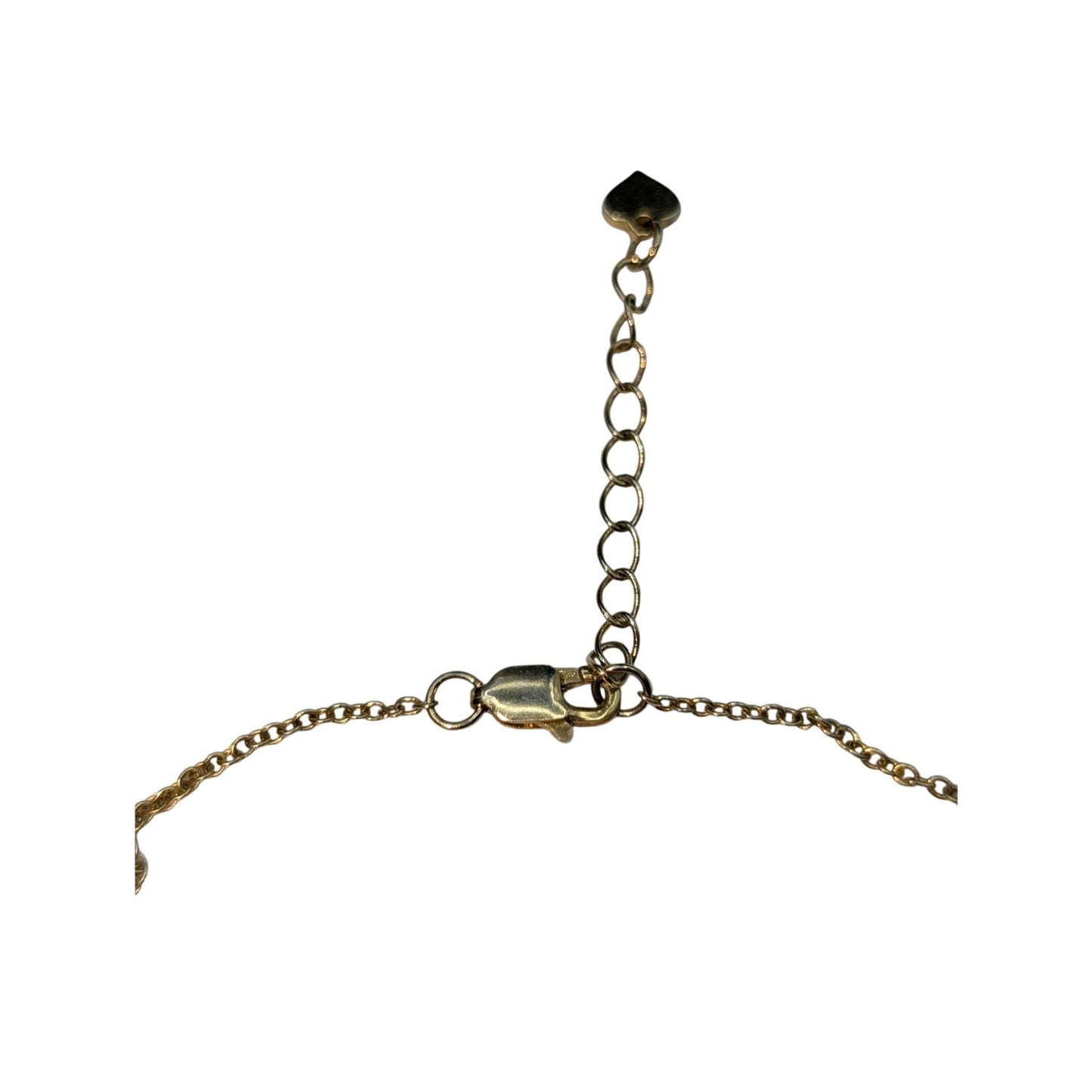 925 Sterling Vermeil 'Miles' Name Chain Link 8"-9.25" Bracelet