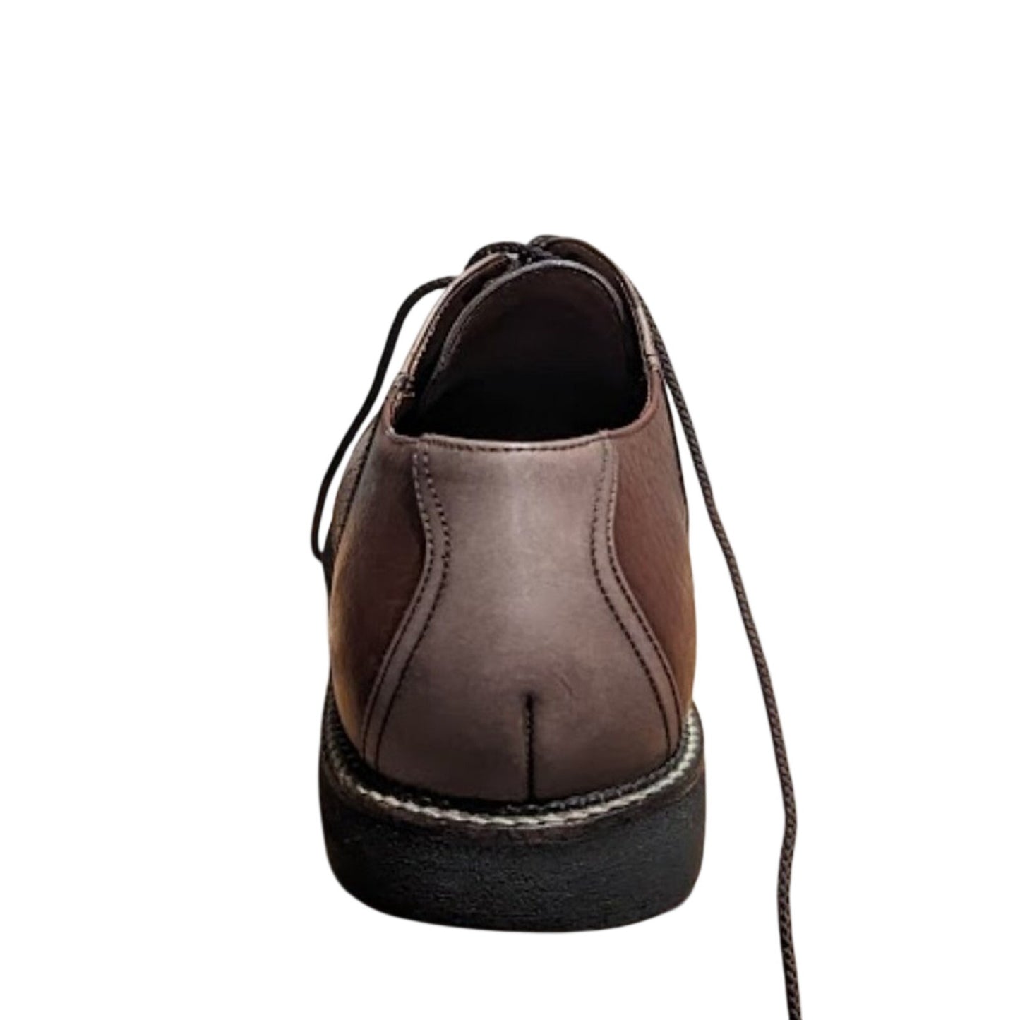 H.S. TRASK Men's Size 12N Two Toned Brown Leather Lace Up Saddle Oxford Shoe
