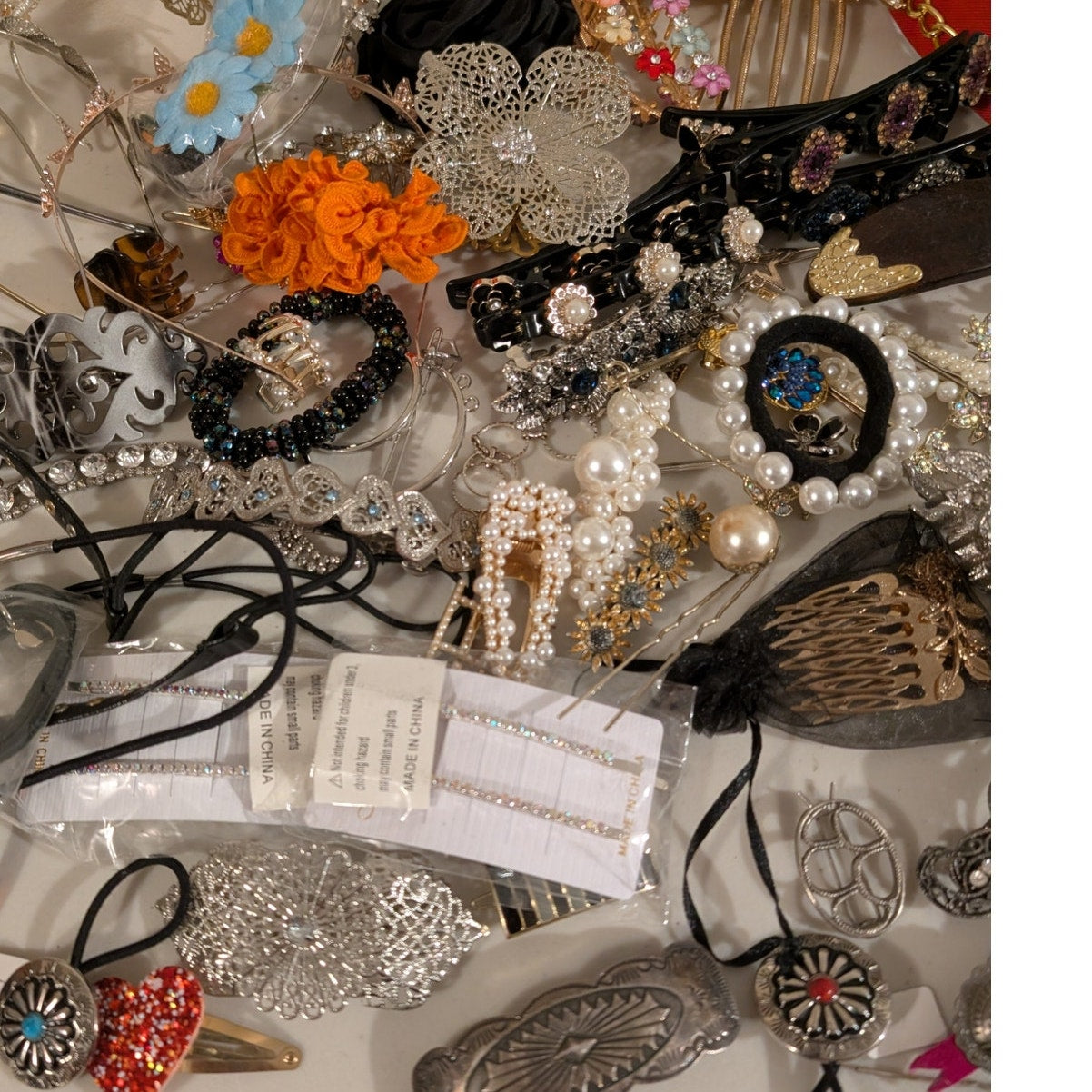 Large Lot of Hair Accessories