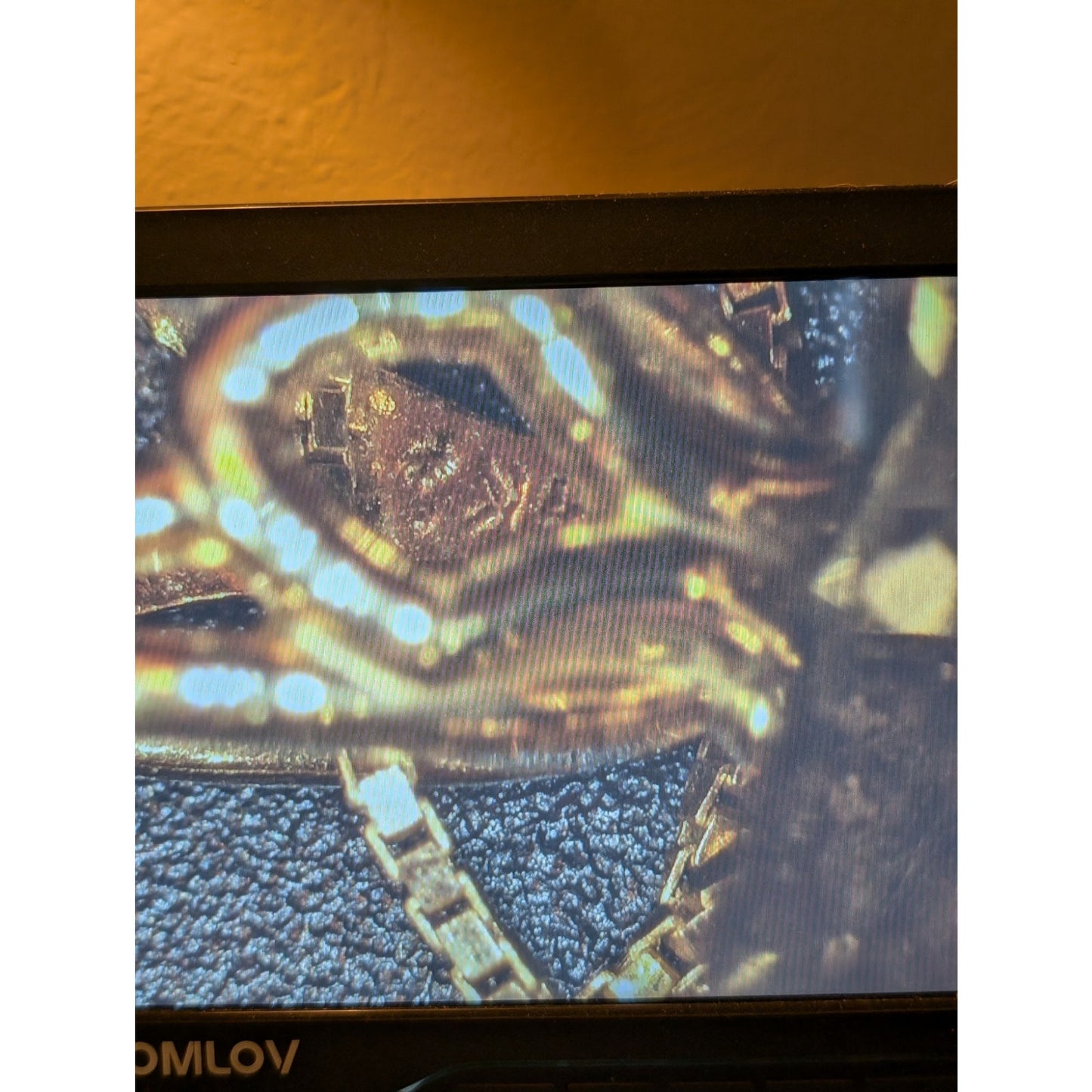 14k Yellow Gold Smoky Quartz Pendant on 14k Yellow Gold 20" Chain