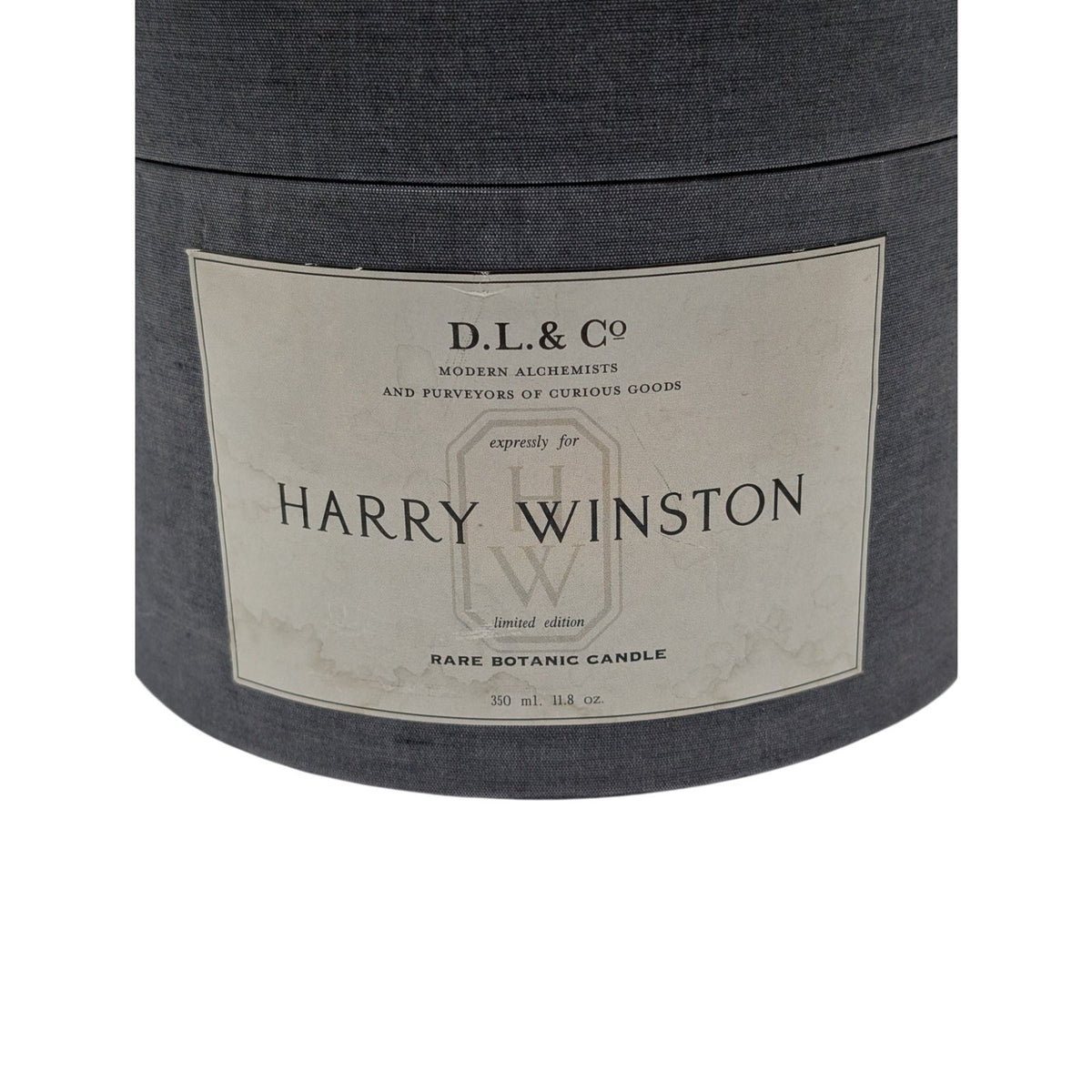 Rare Vintage VIP Limited Edition Harry Winston D L & Co Candle Never Opened
