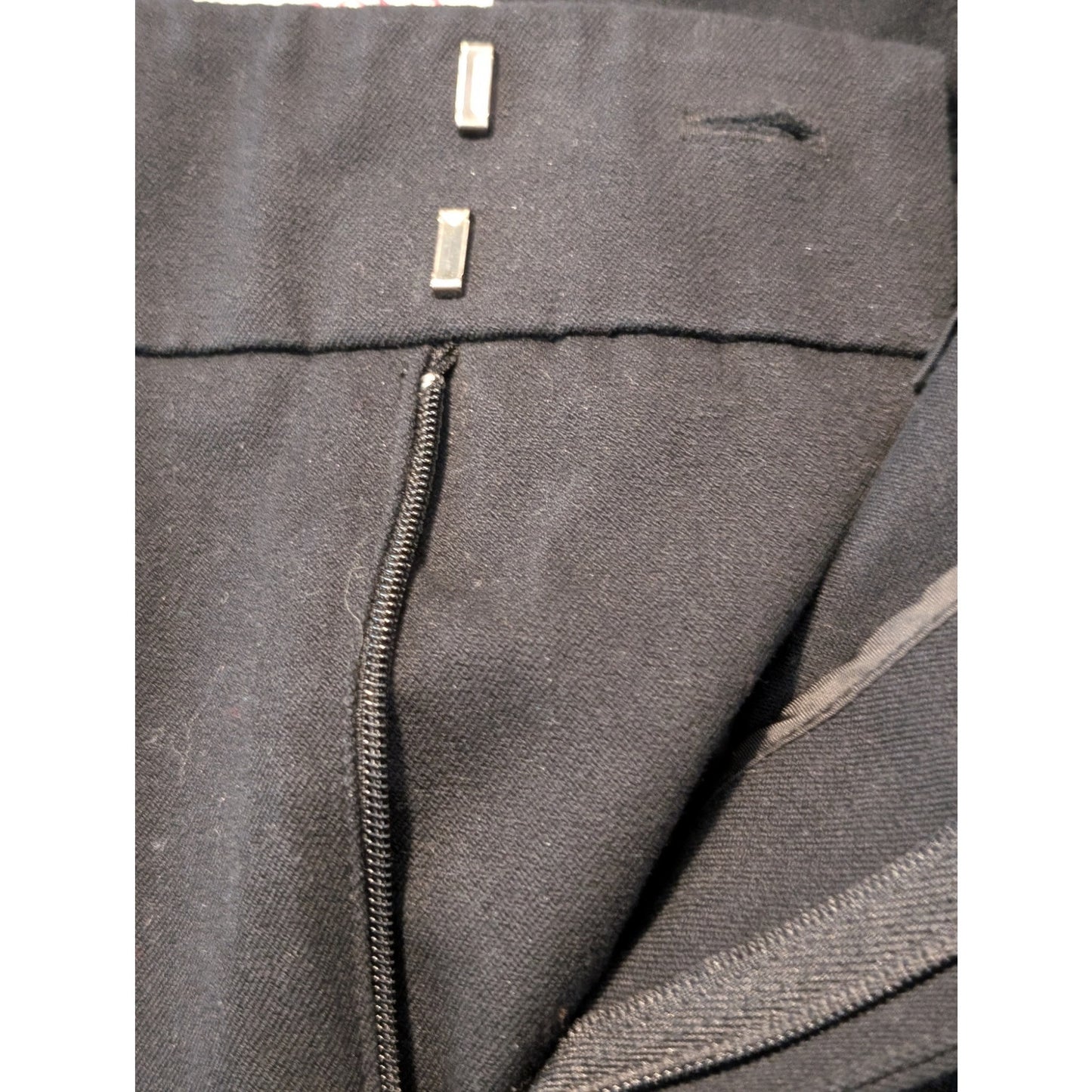 Merona Black Cotton Stretch Mid-Rise Ankle Pant Womens Size 18W