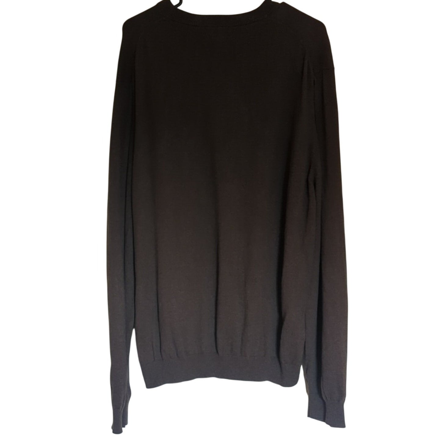 Brooks Brothers 346 Brown Cotton/Cashmere Blend Crewneck Sweater Men's XLize XL