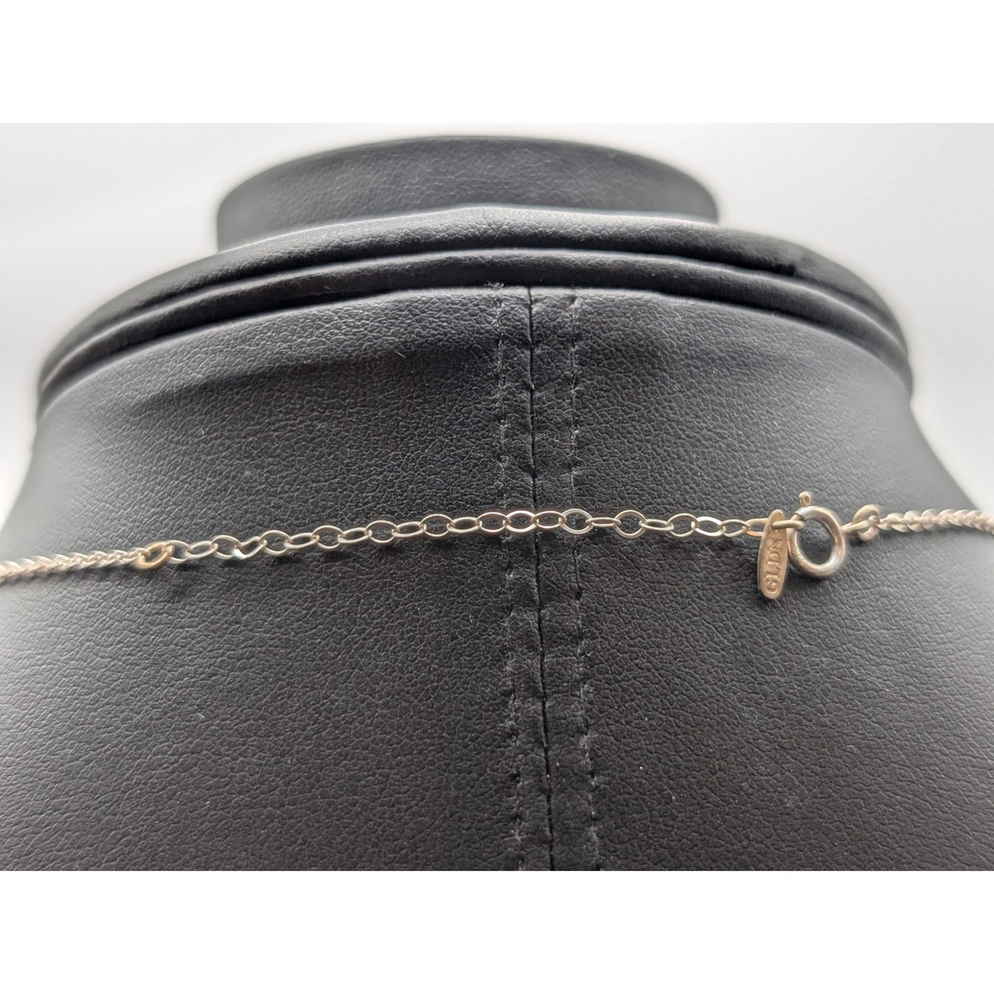 925 Sterling Silver Wildflower Pendant 18"-20" Chain Necklace