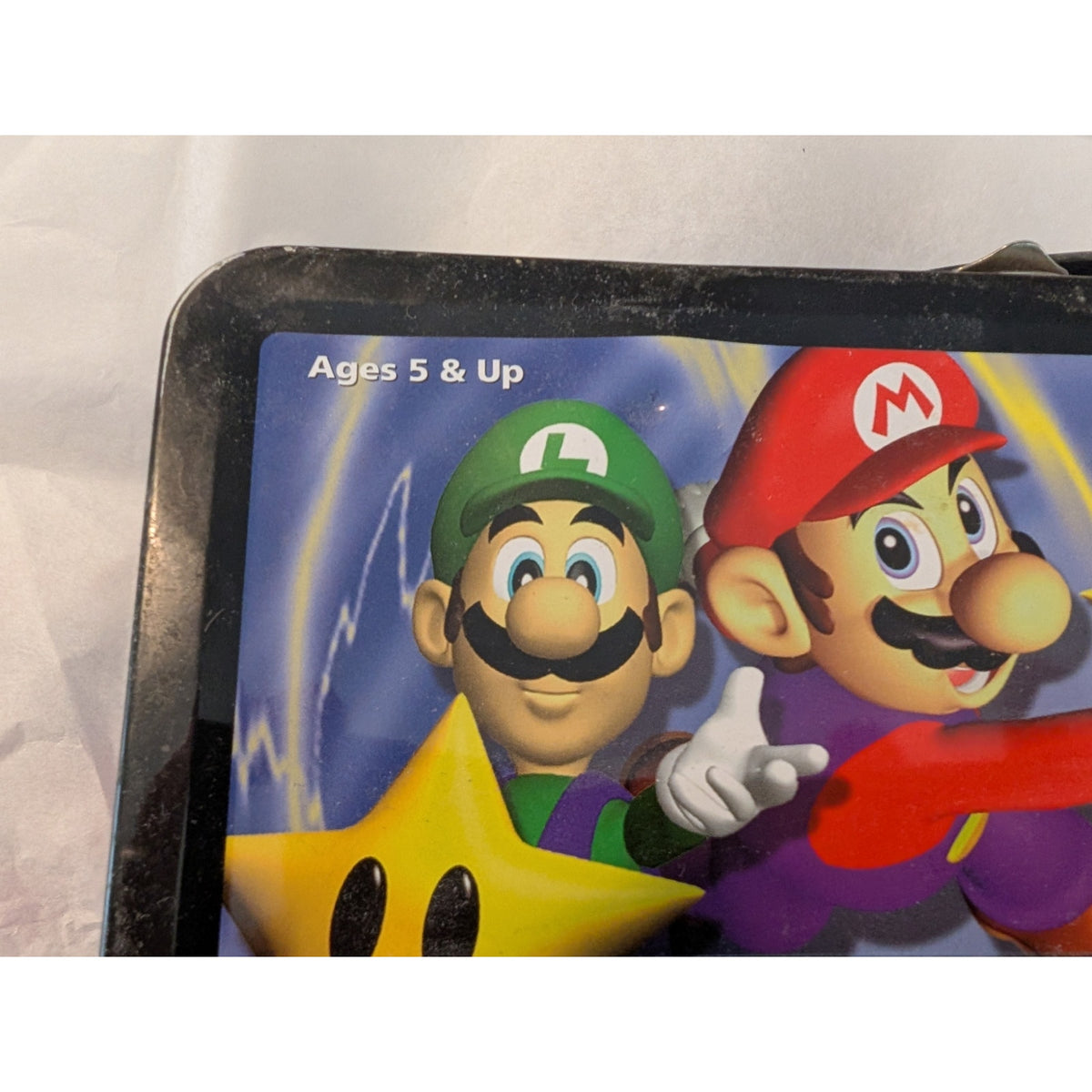 Vintage Nintendo 28 Super Size Dominos in Lunch Box Tin