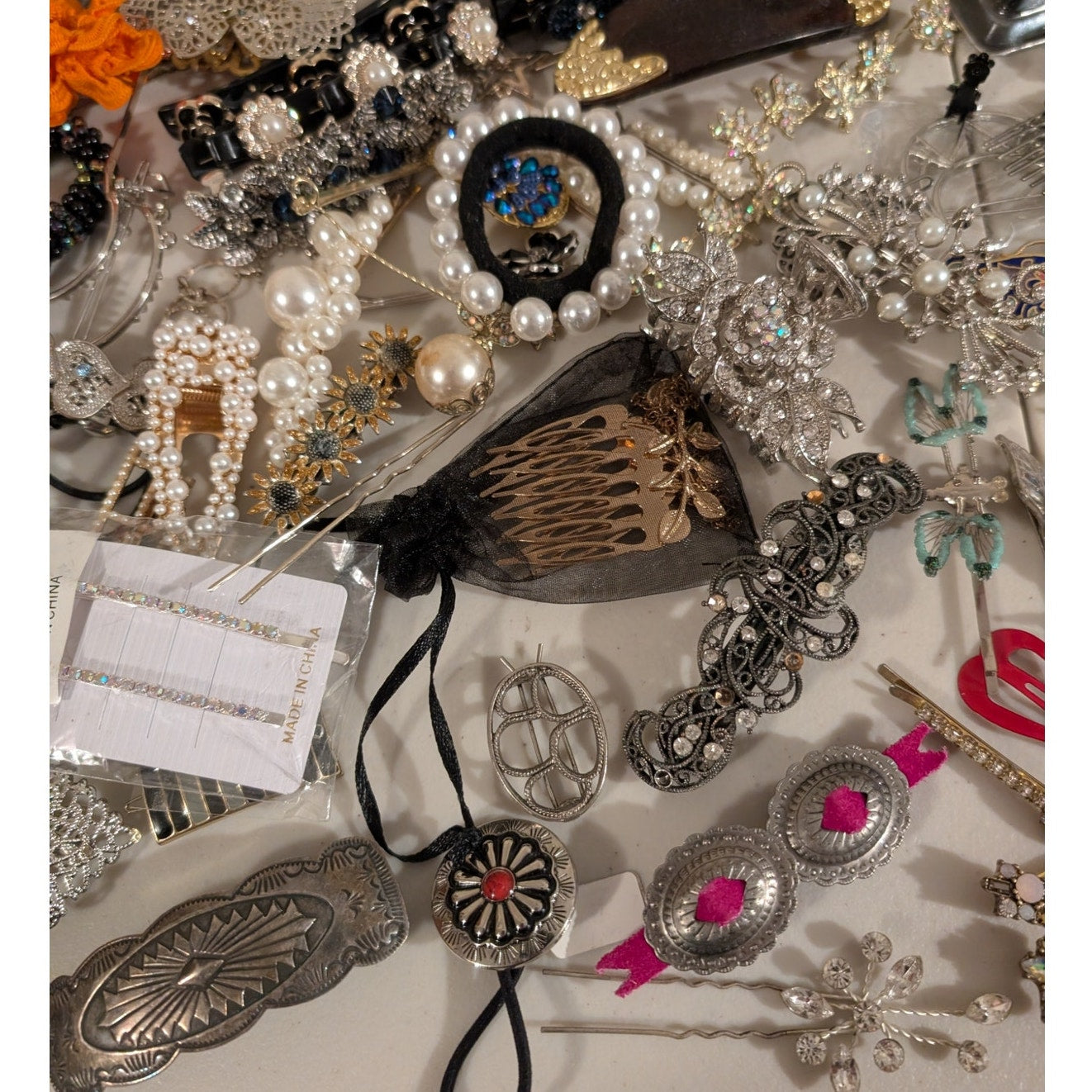 Large Lot of Hair Accessories