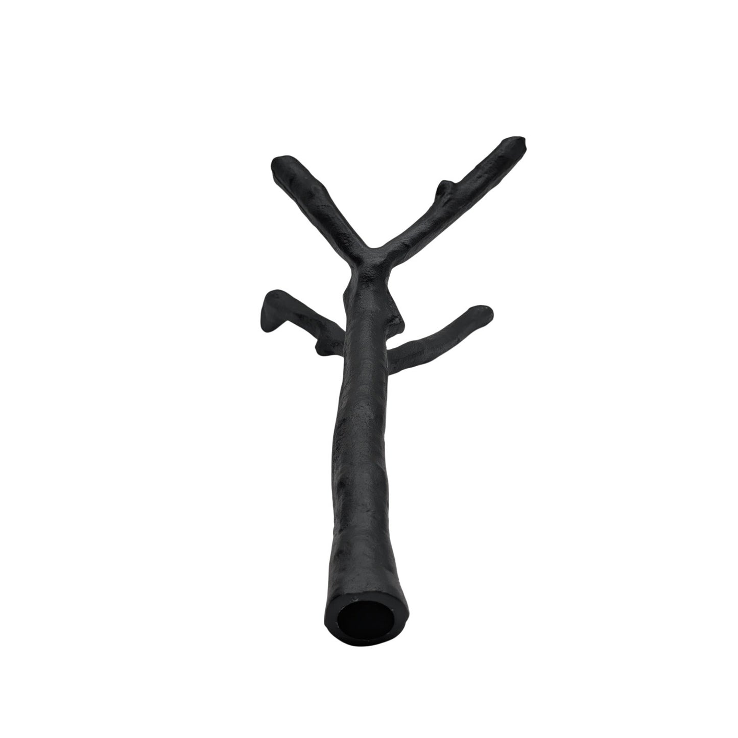 Black Iron Enchanted Forest Candlestick