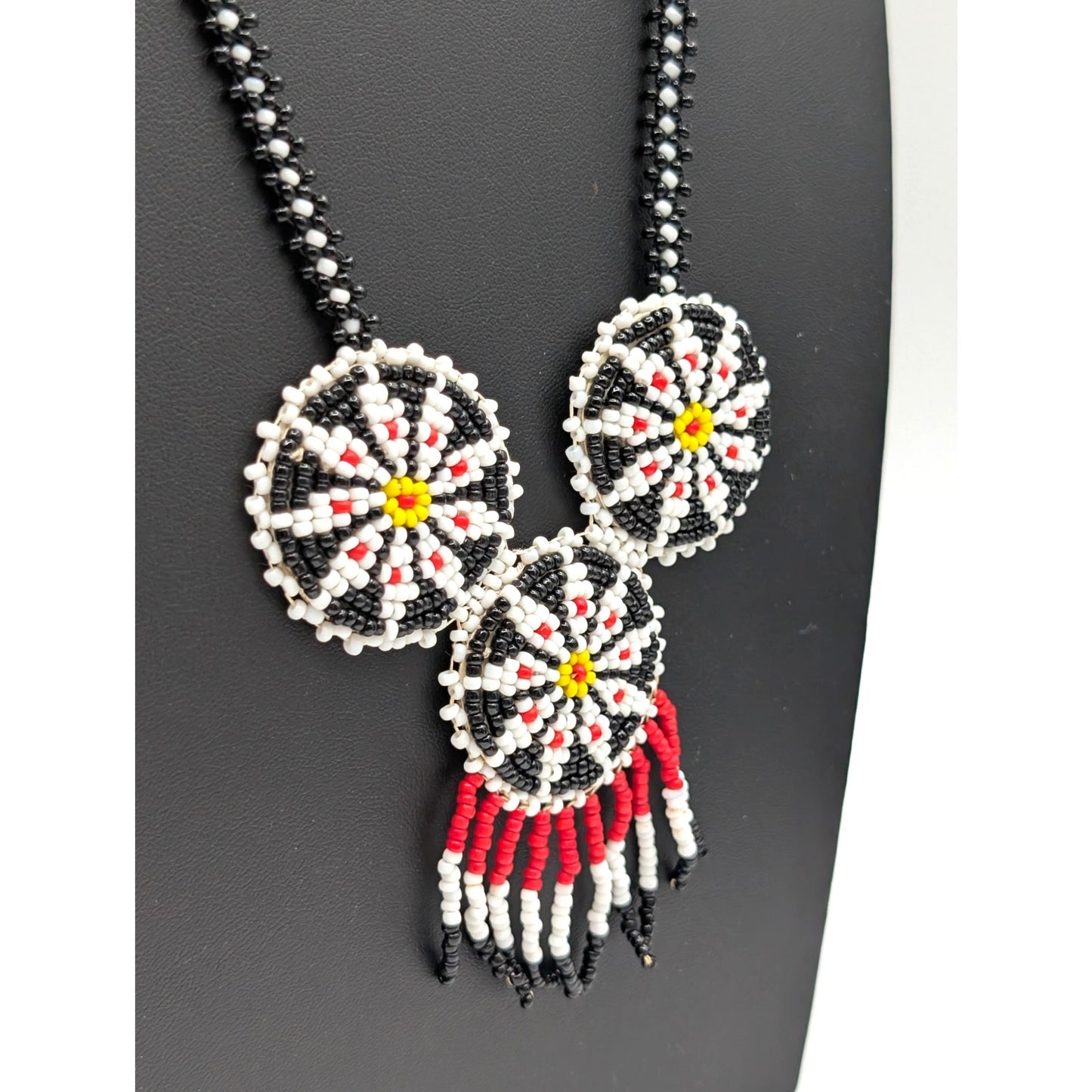Native American Hand Made Beaded Necklace