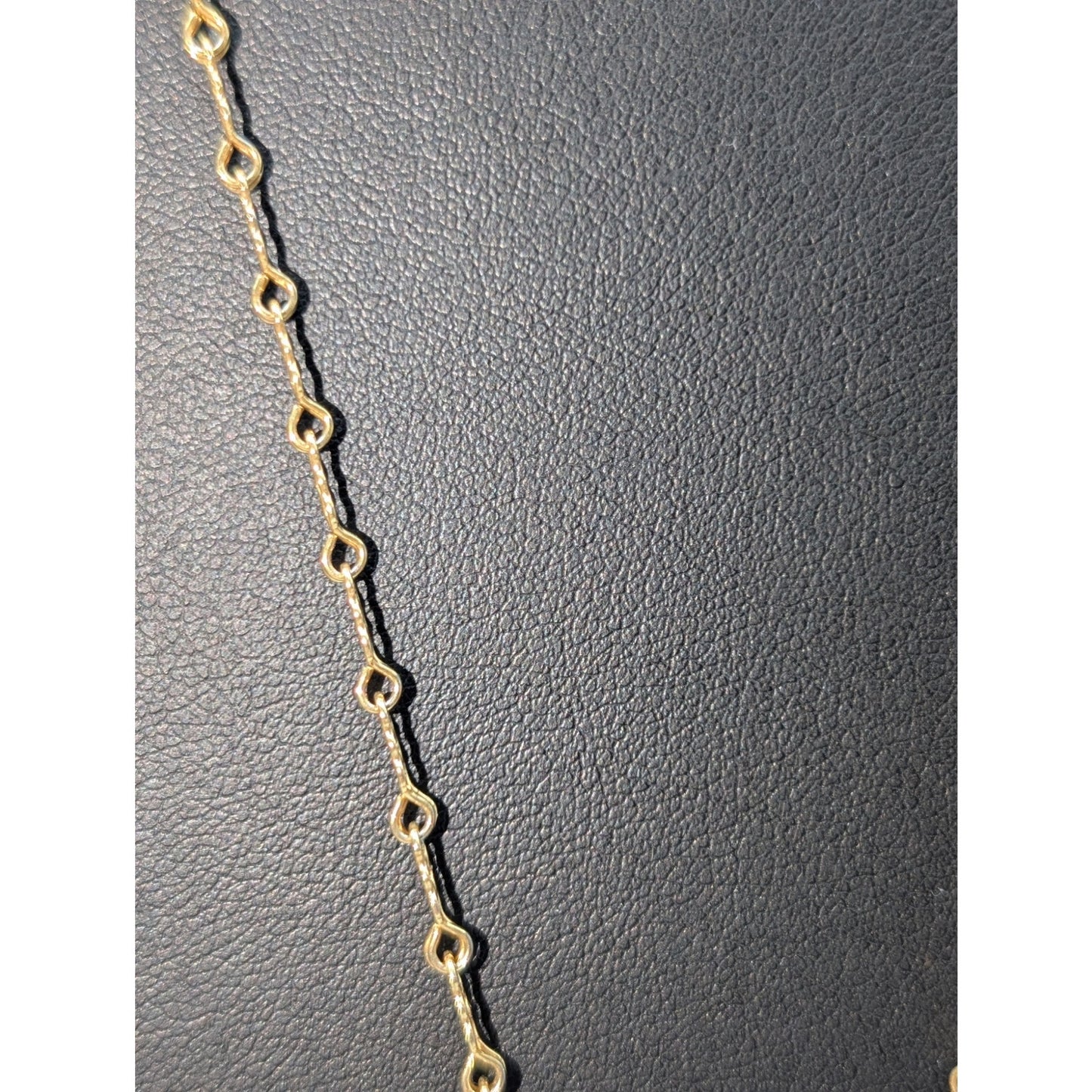 Florenza Vintage 60s Victorian Renaissance Revival 24K Electroplate 26" Necklace
