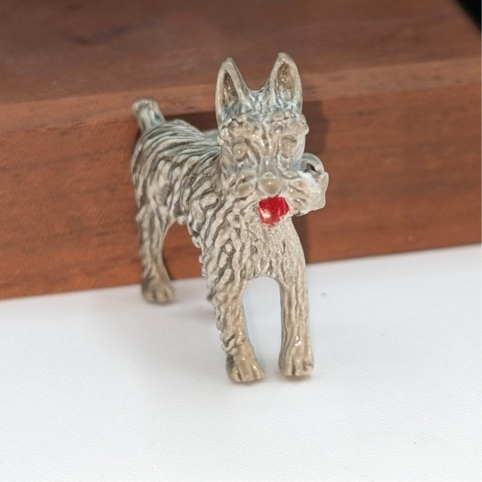 Vintage 50s Gerrys Scottie Dog Brooch Pin