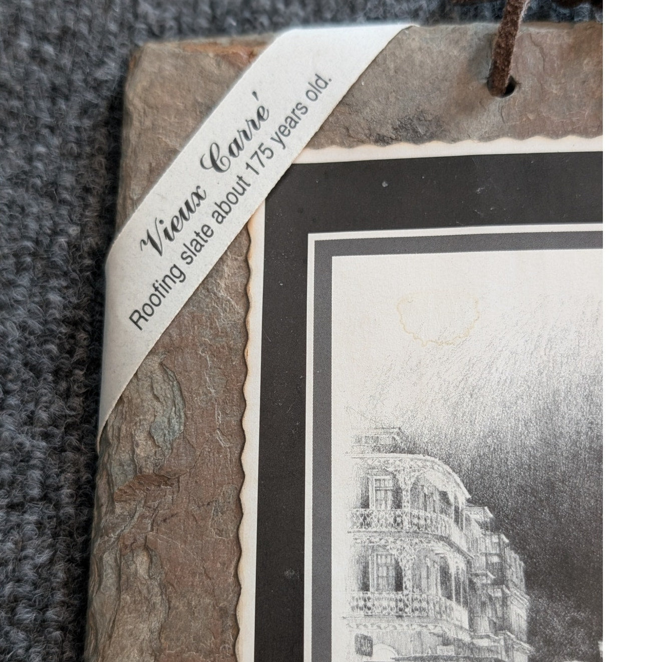 French Quarter New Orleans 175 Yr Old Roofing Slate Don Davey Signed 1987 Print