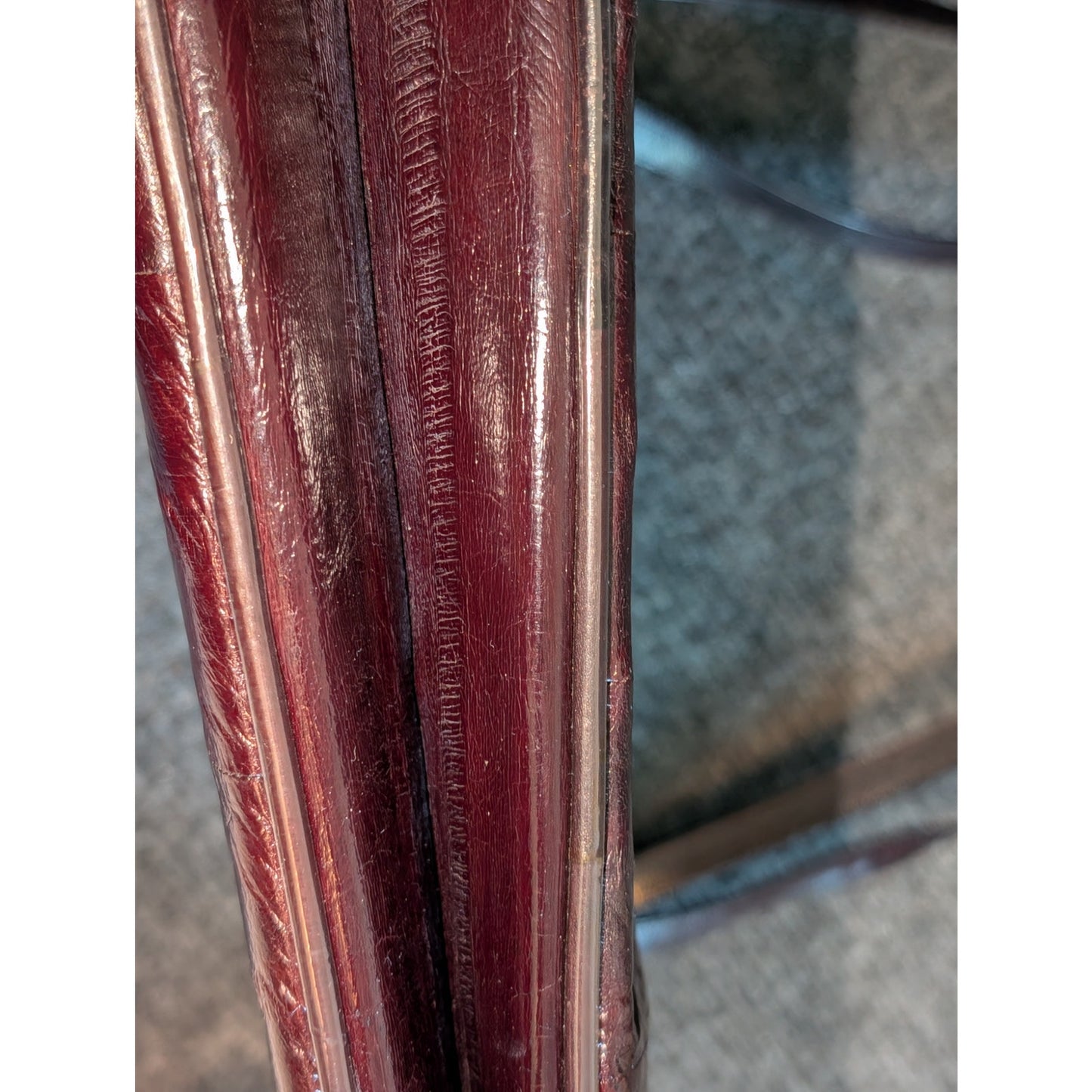 Vintage Genuine Eel Skin Shoulder Bag